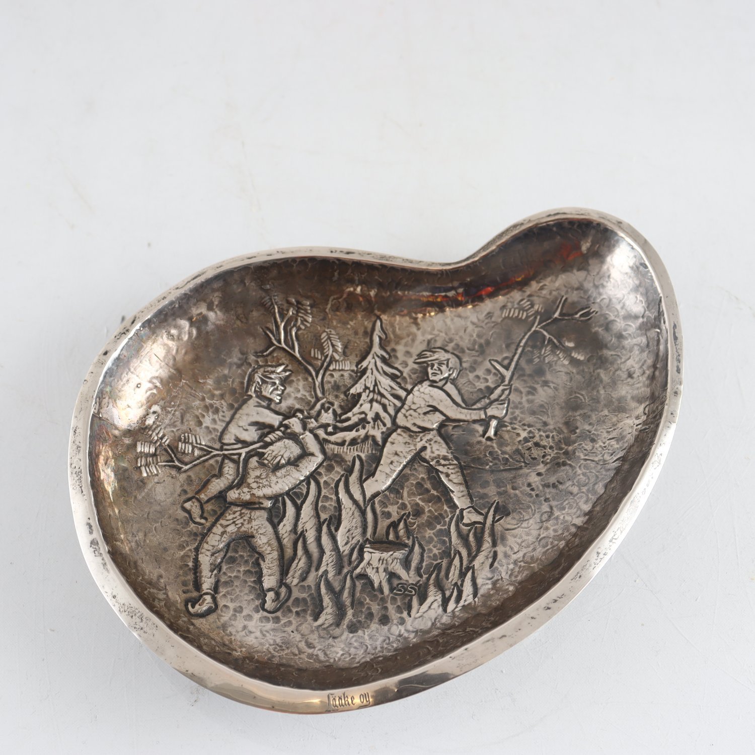 Skål, silver 813, Finland, 1950-tal. vikt: 203 g