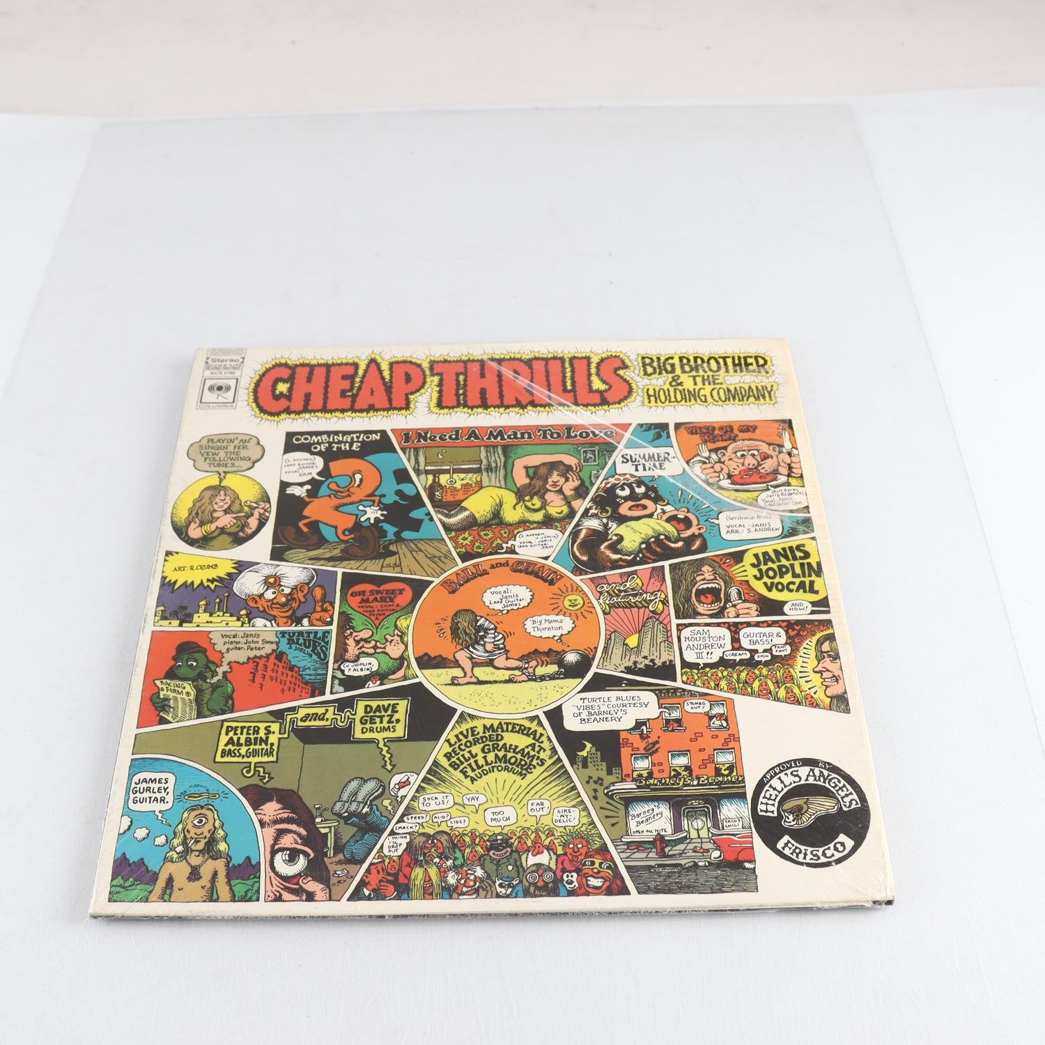 LP Janis Joplin, Big Brother & The Holding Company, Cheap Thrills