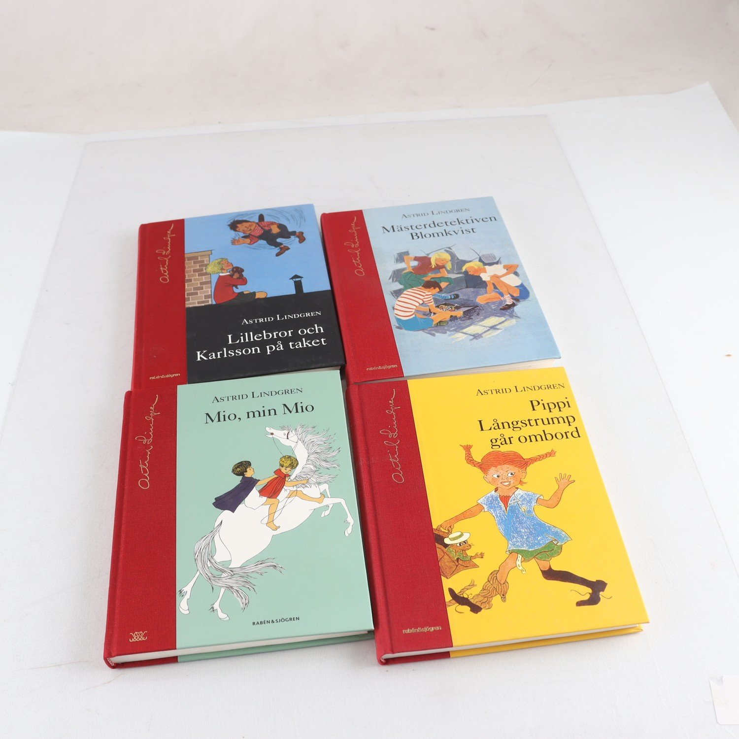 Astrid Lindgren, bokpaket med 4 volymer