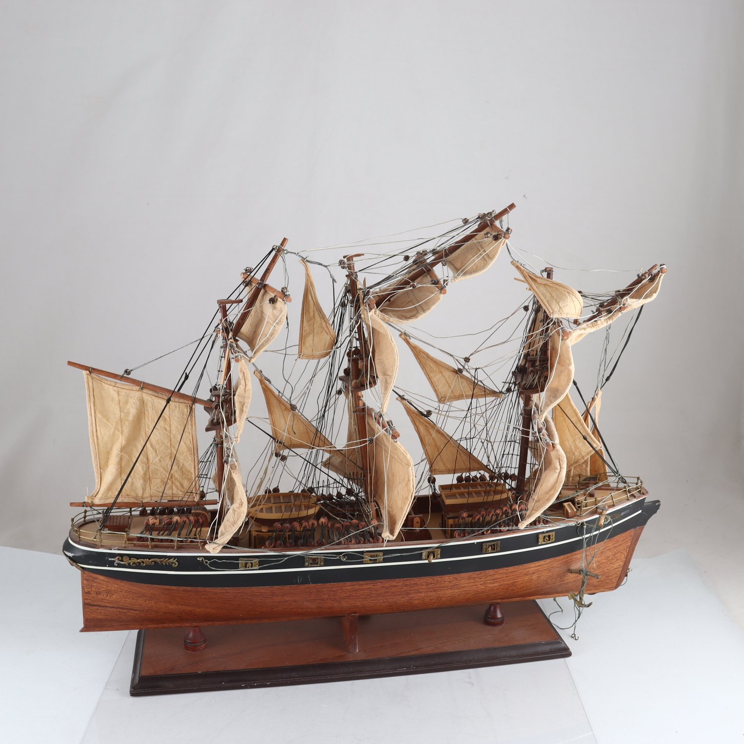 Modellskepp, Cutty Sark, 1900-tal. Repobjekt. Endast avhämtning.