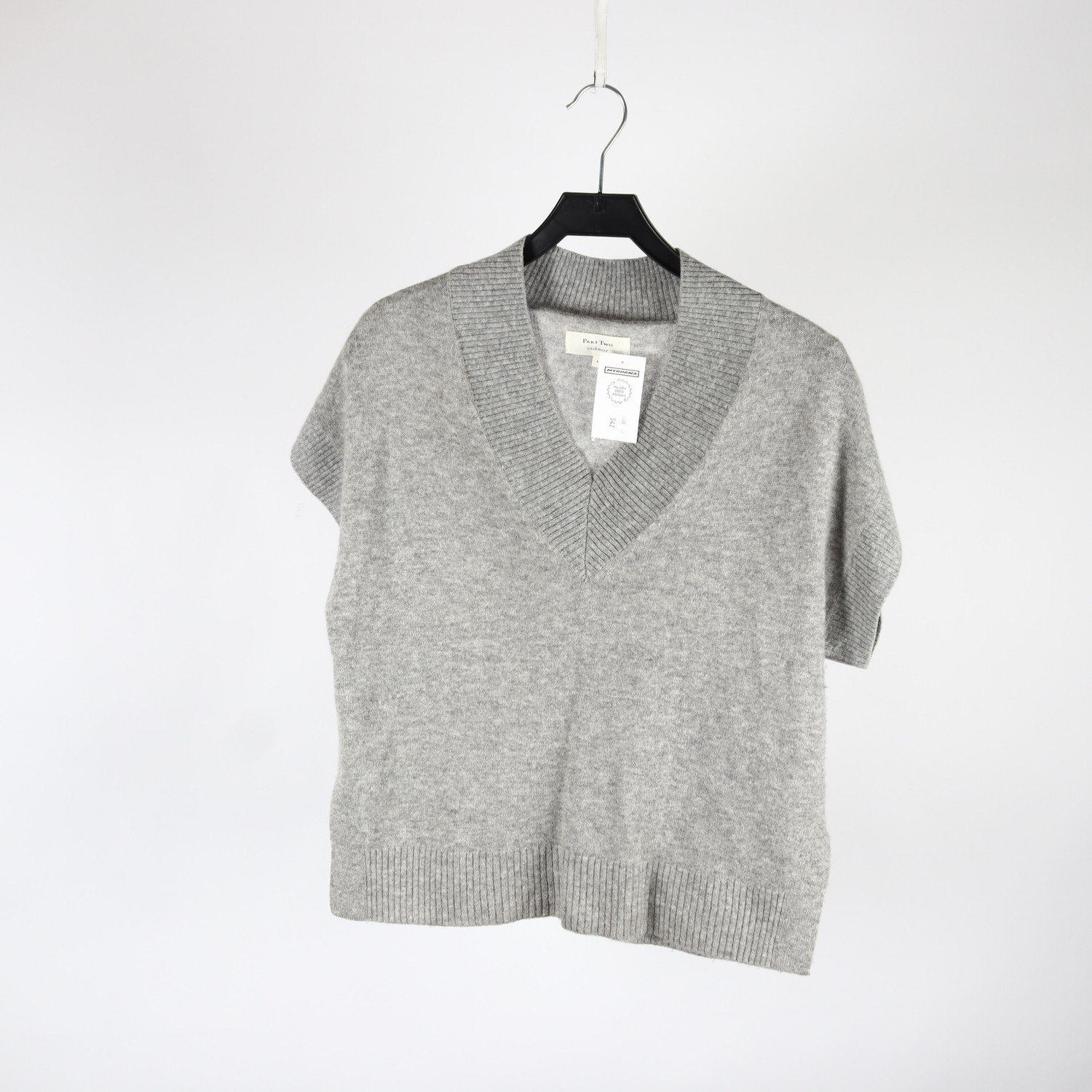 Tröja, Part Two, grå, cashmere, stl. S