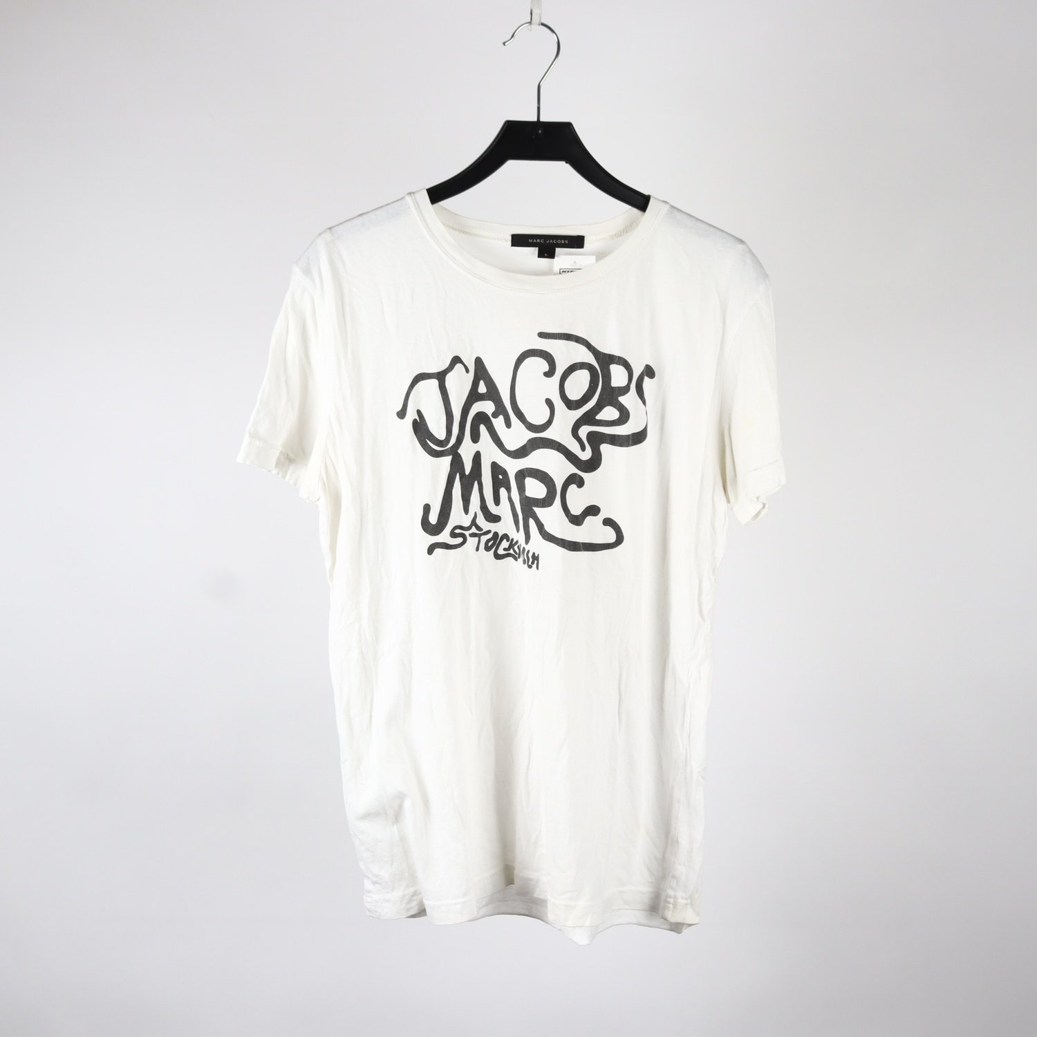 T-shirt, Marc Jacobs, vit, stl. L
