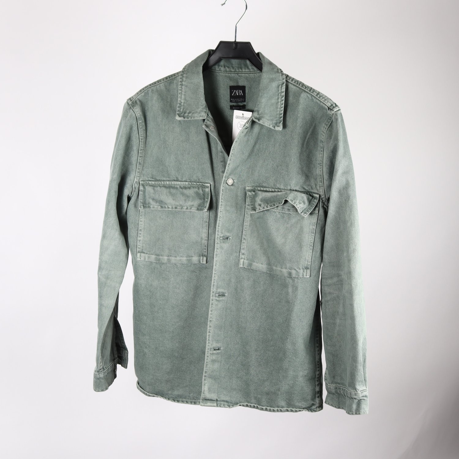 Jeansjacka, Zara, blå, stl. M