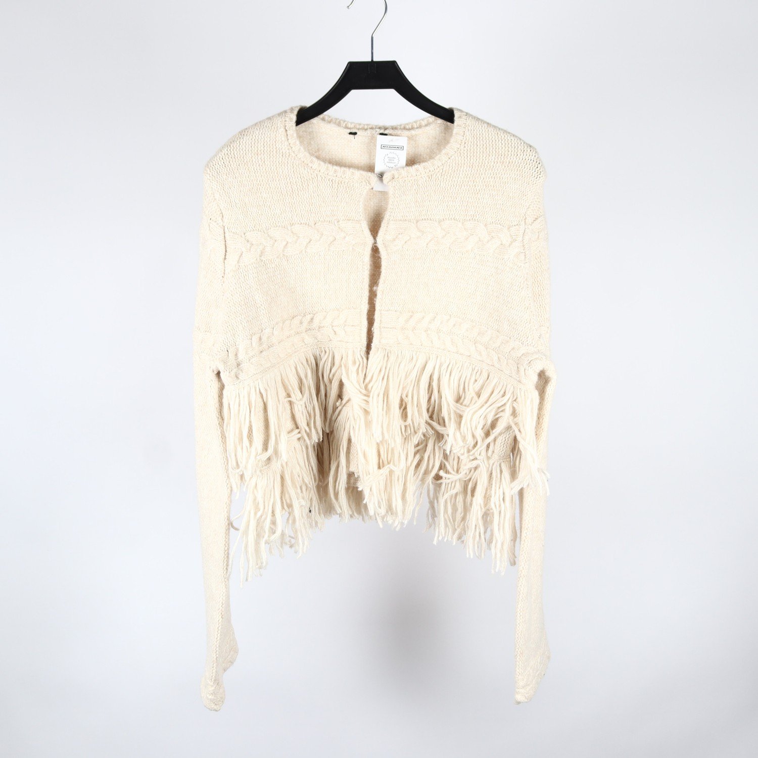 Kofta, Lindex, beige, ullblandning, stl. L