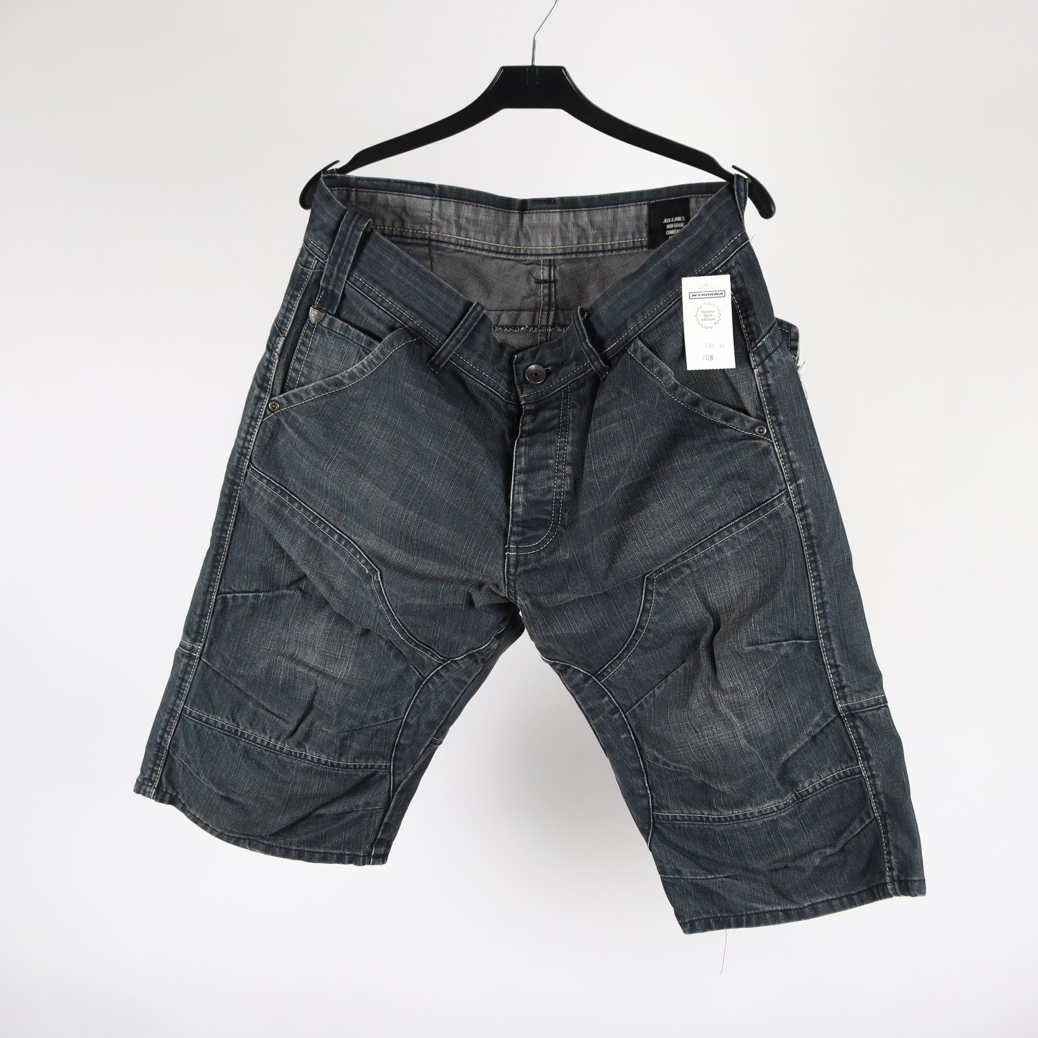 Jeansshorts, Jack & Jones, blå, stl. L