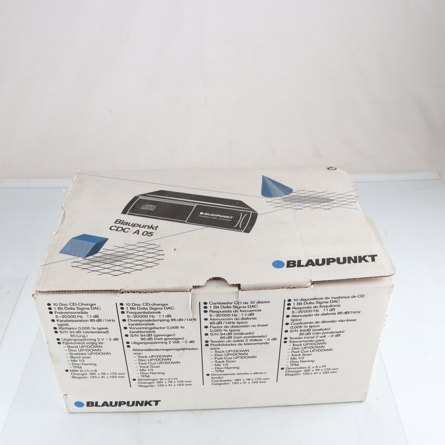 CD-växlare, Blaupunkt. Samfraktas ej