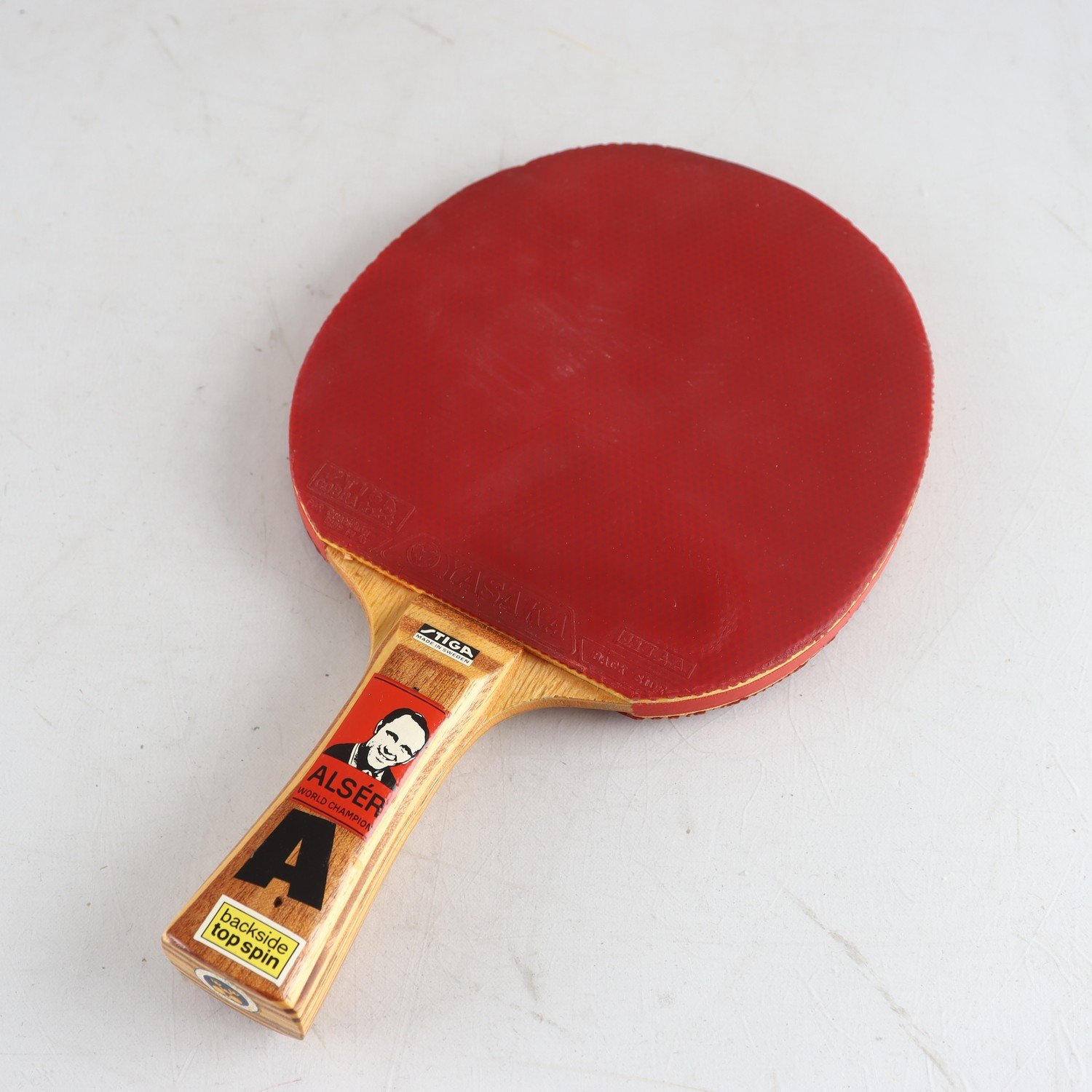 Pingisrack, Stiga hans alser.