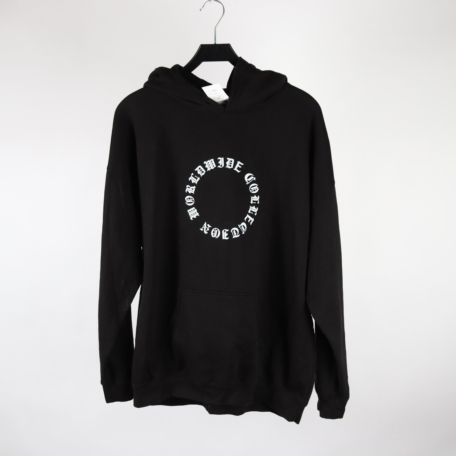 Hoodie, Boohoo Man, svart, stl. XXL