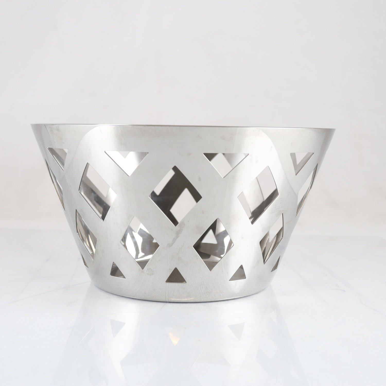 Fruktskål, rostfri stål, Alessi
