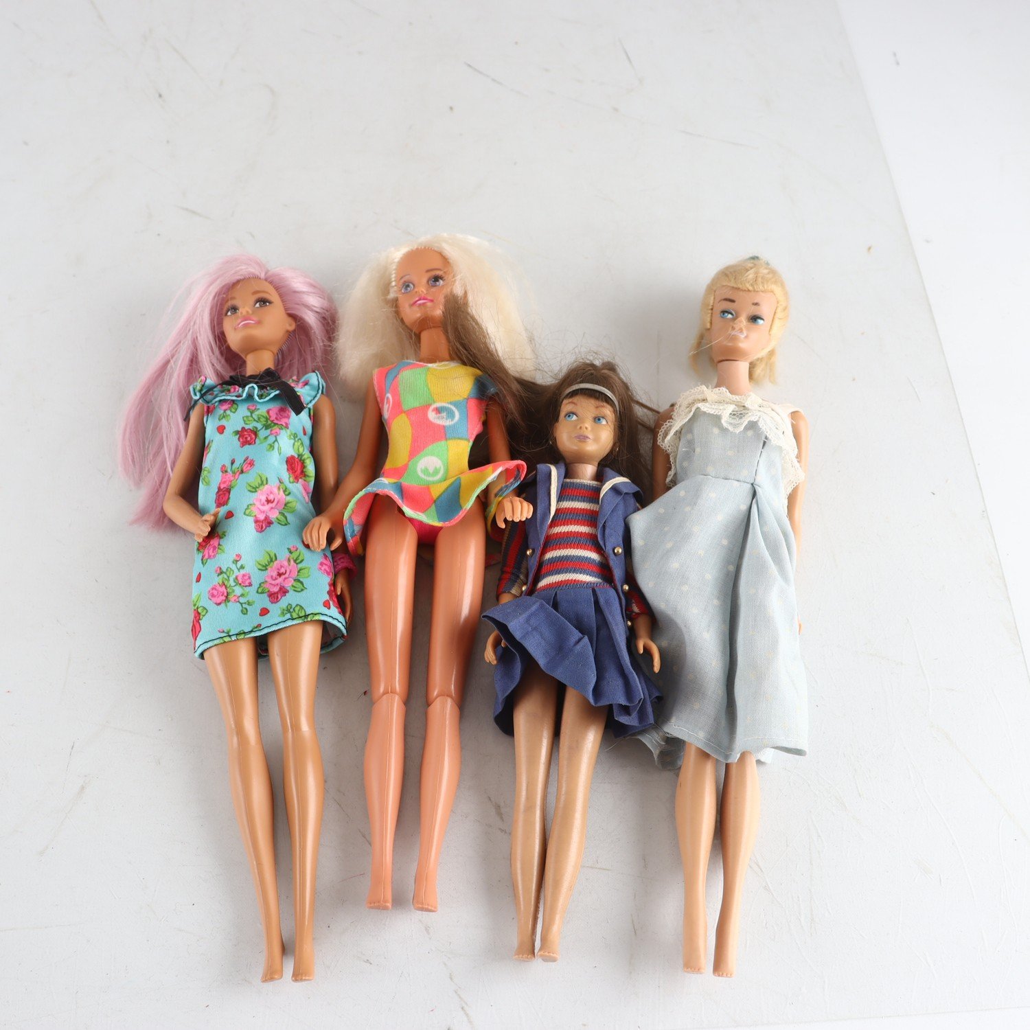 Dockor, Barbie mattel, 4st.