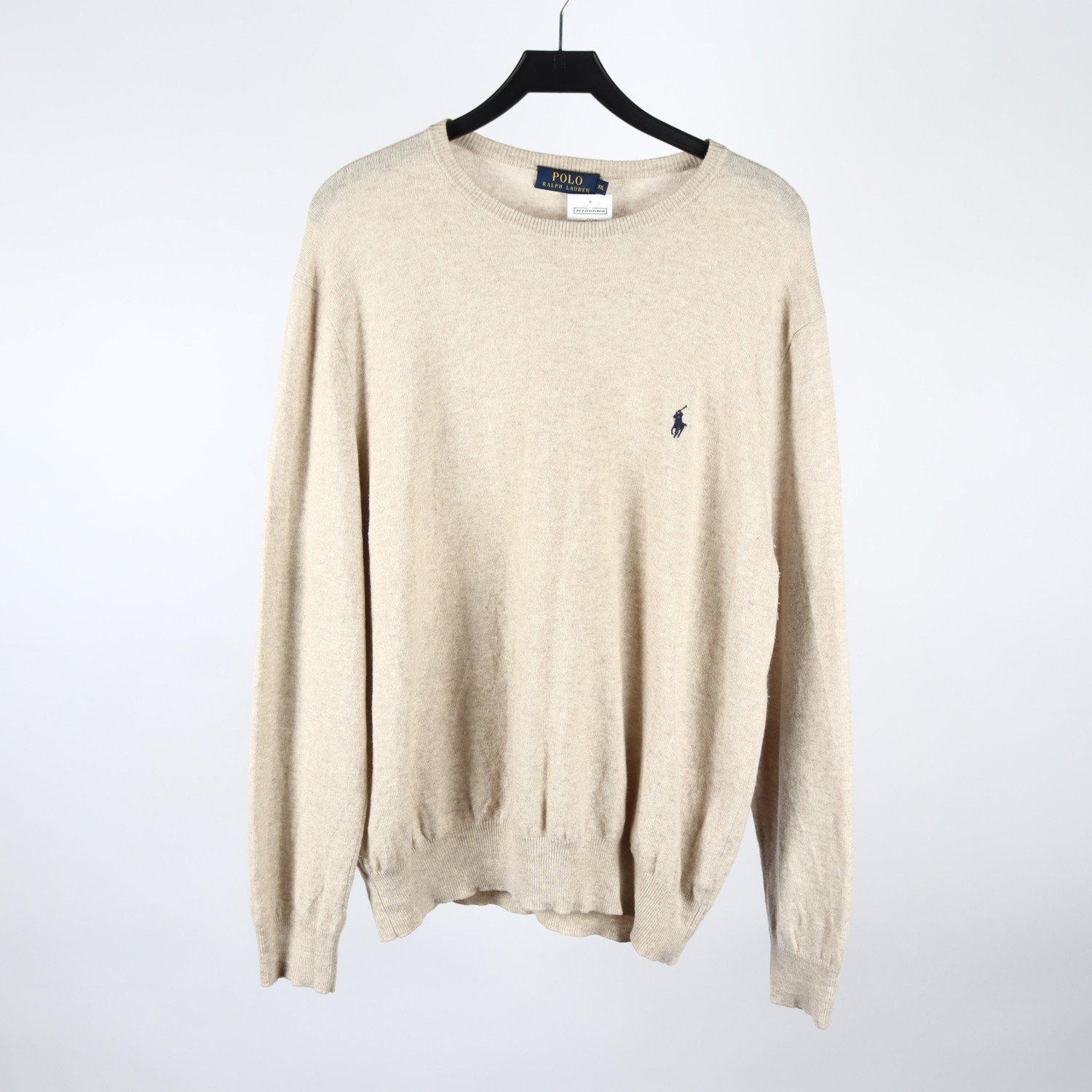 Tröja, Polo Ralph Lauren, beige, ull, stl. XXL