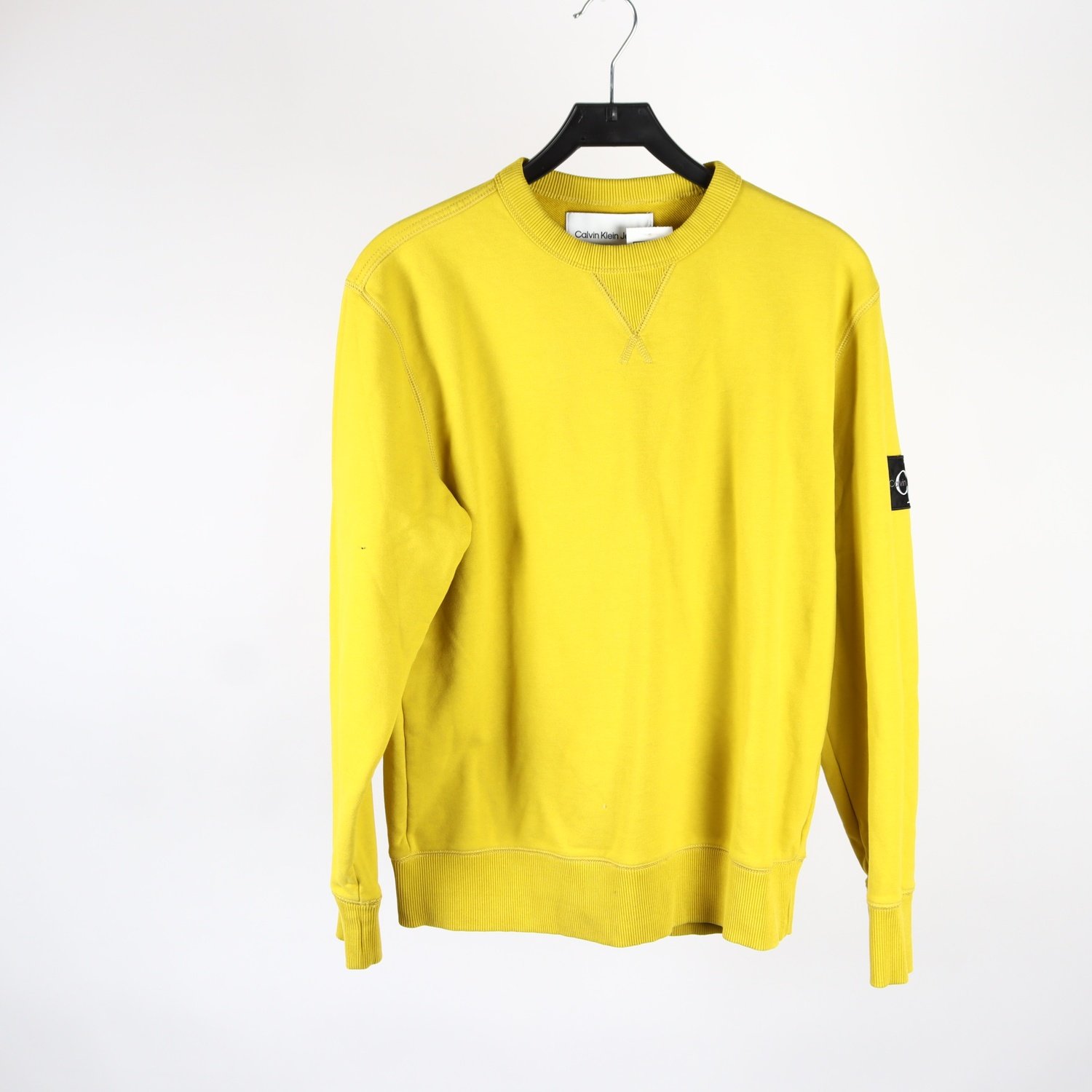 Sweatshirt, Calvin Klein, gul, stl. L