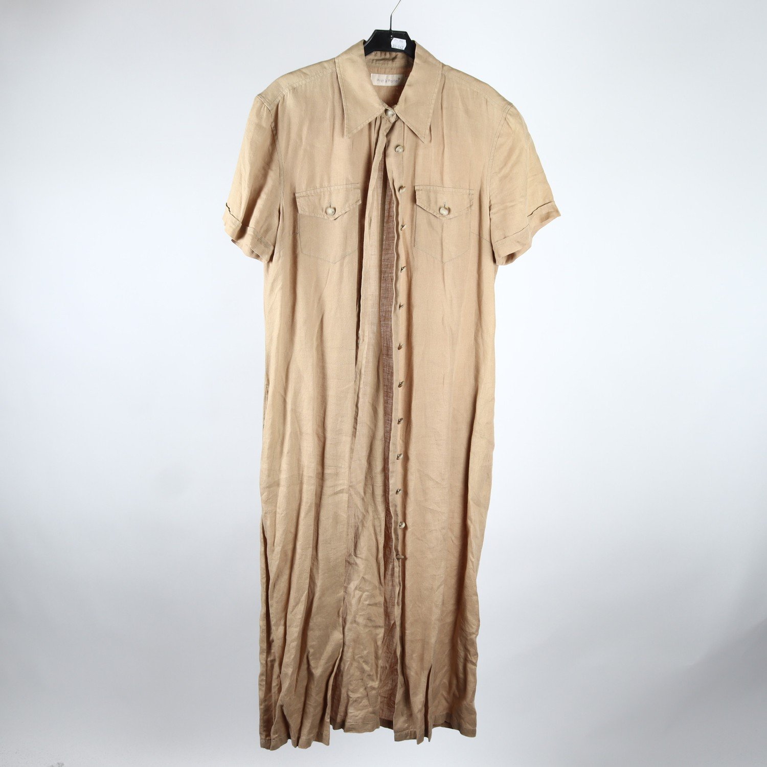 Klänning, Prêt à Porter, 100% lin, stl. 38