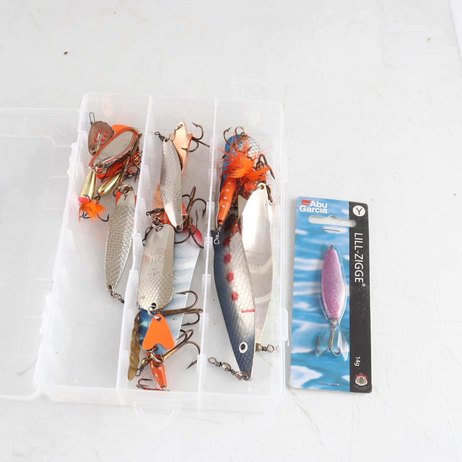 Fiskedrag, ABU-garcia, blandat.
