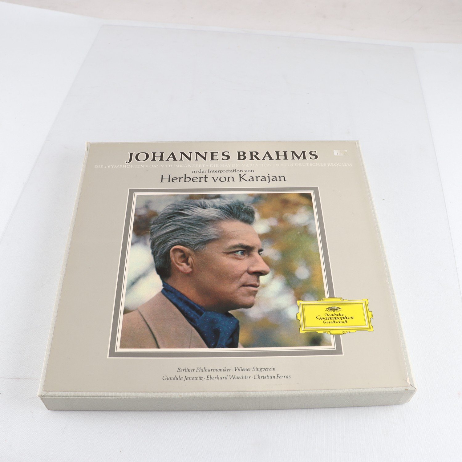 LP Brahms, Die 4 Symphonien