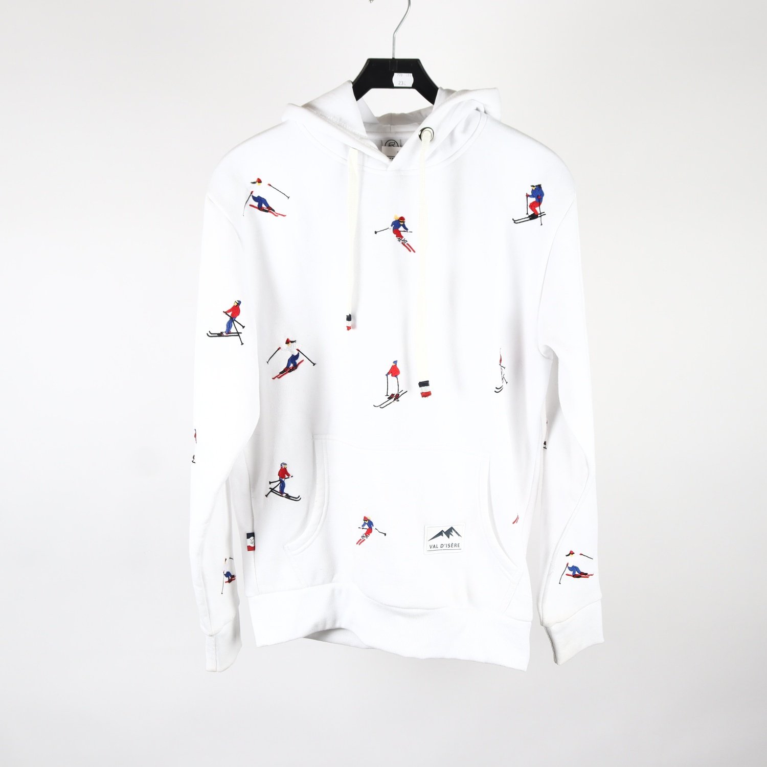 Hoodie, Gravitee, Val D’ Sère, broderad, stl. L