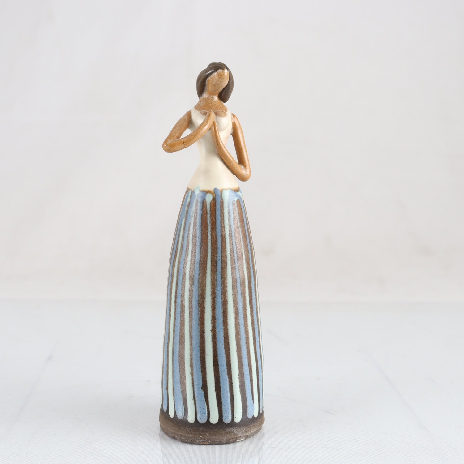 Figurin, Backafall, Cay Cedergren, signerad