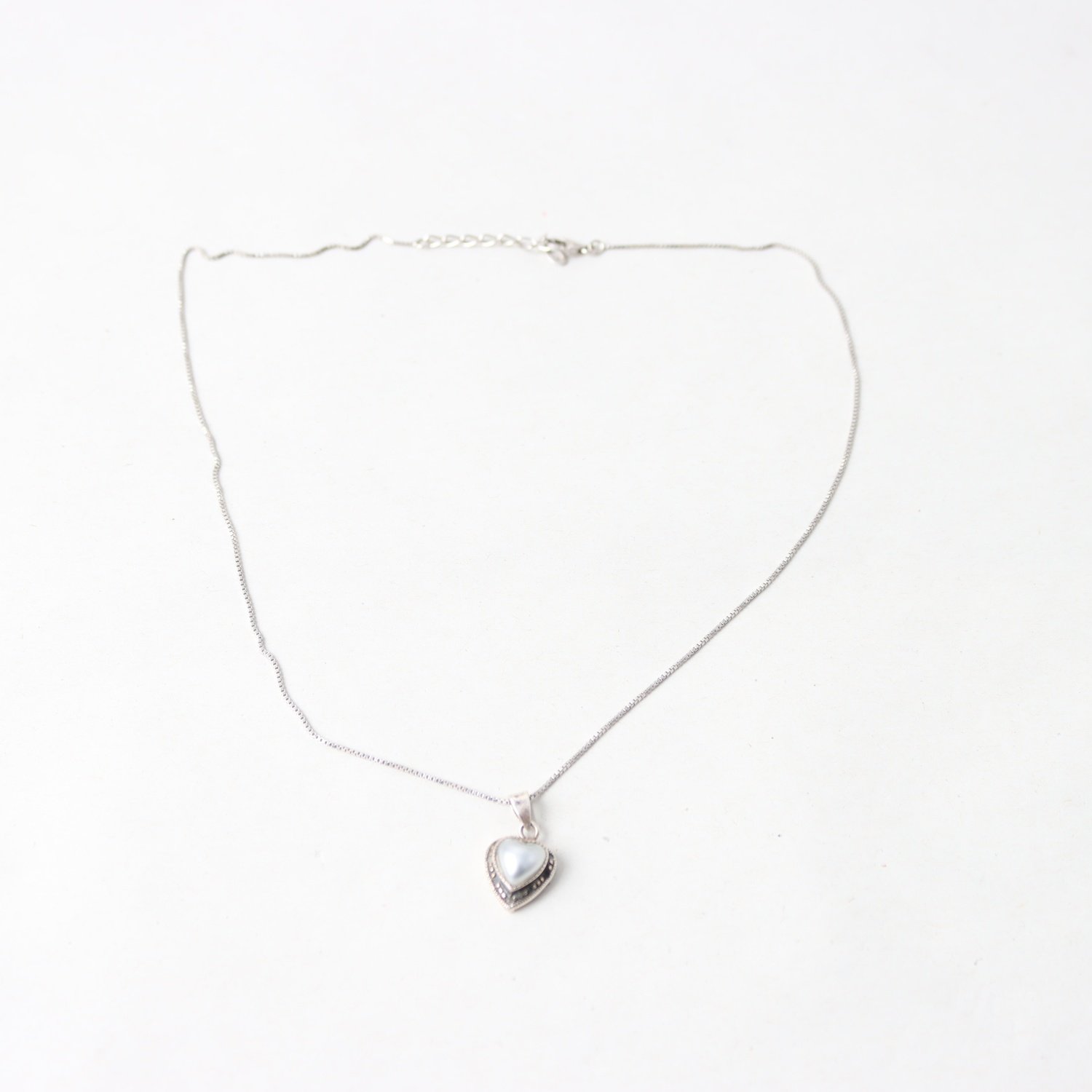 Halsband & Hänge, Silver, Brv: 4,0 g.