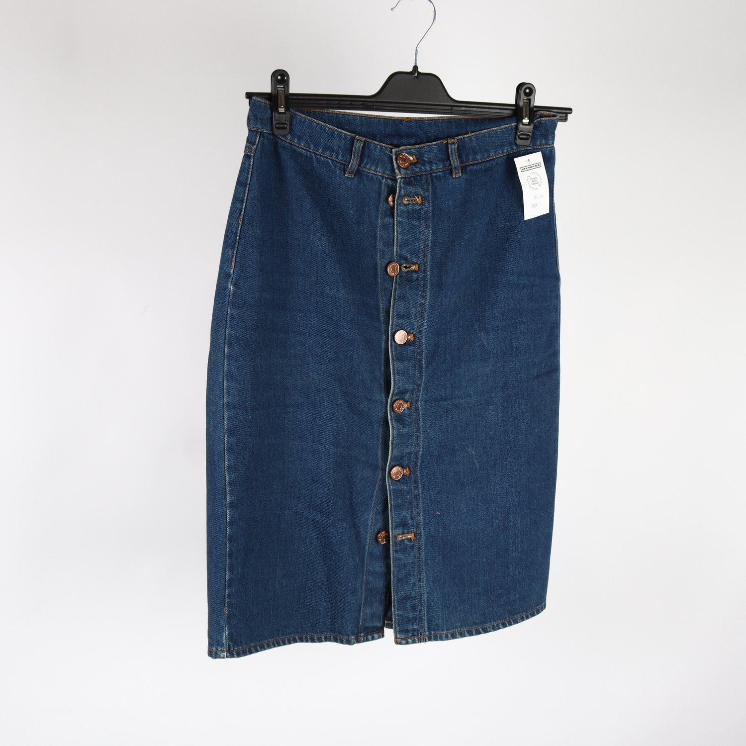Jeanskjol, Monki, blå, stl. 38