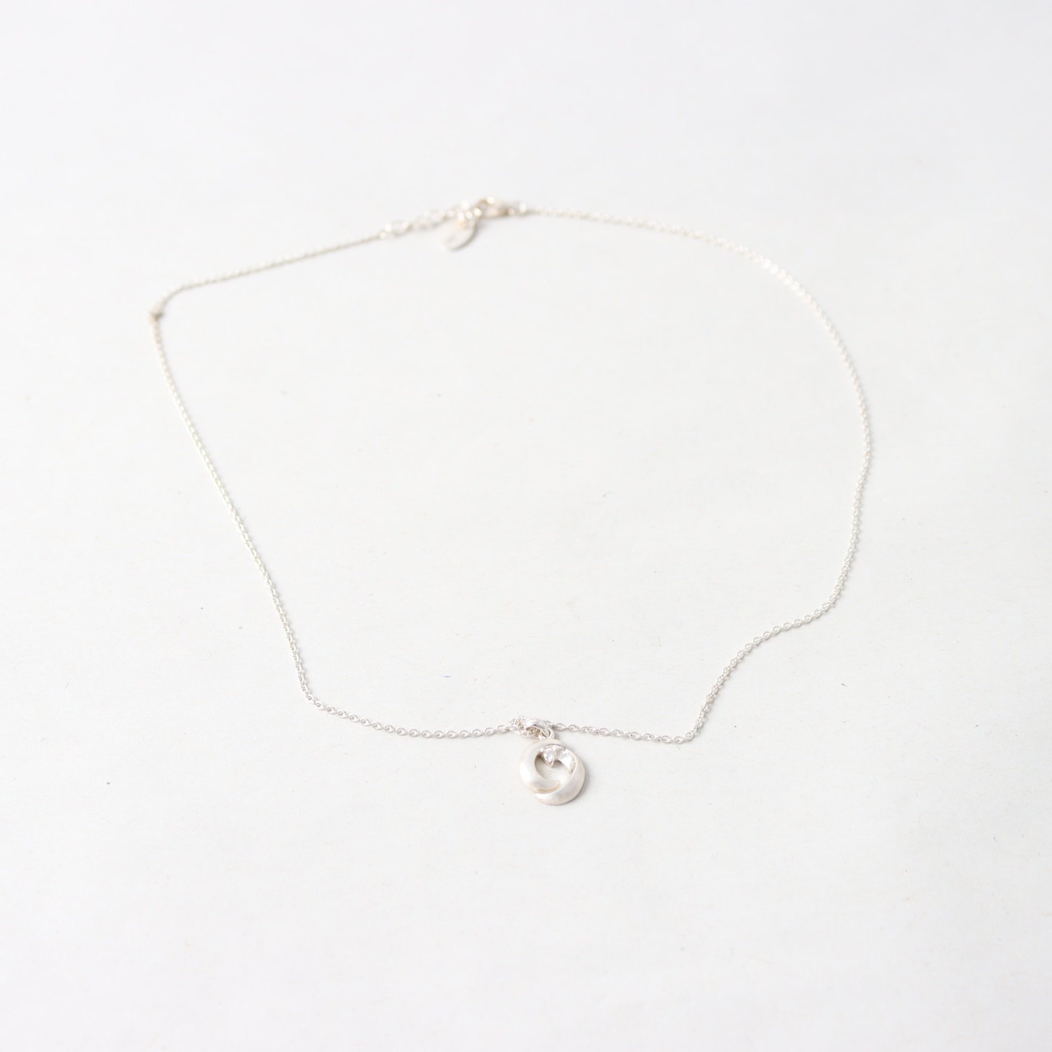 Halsband & Hänge, Silver, Sten, Brv: 3,5 g.