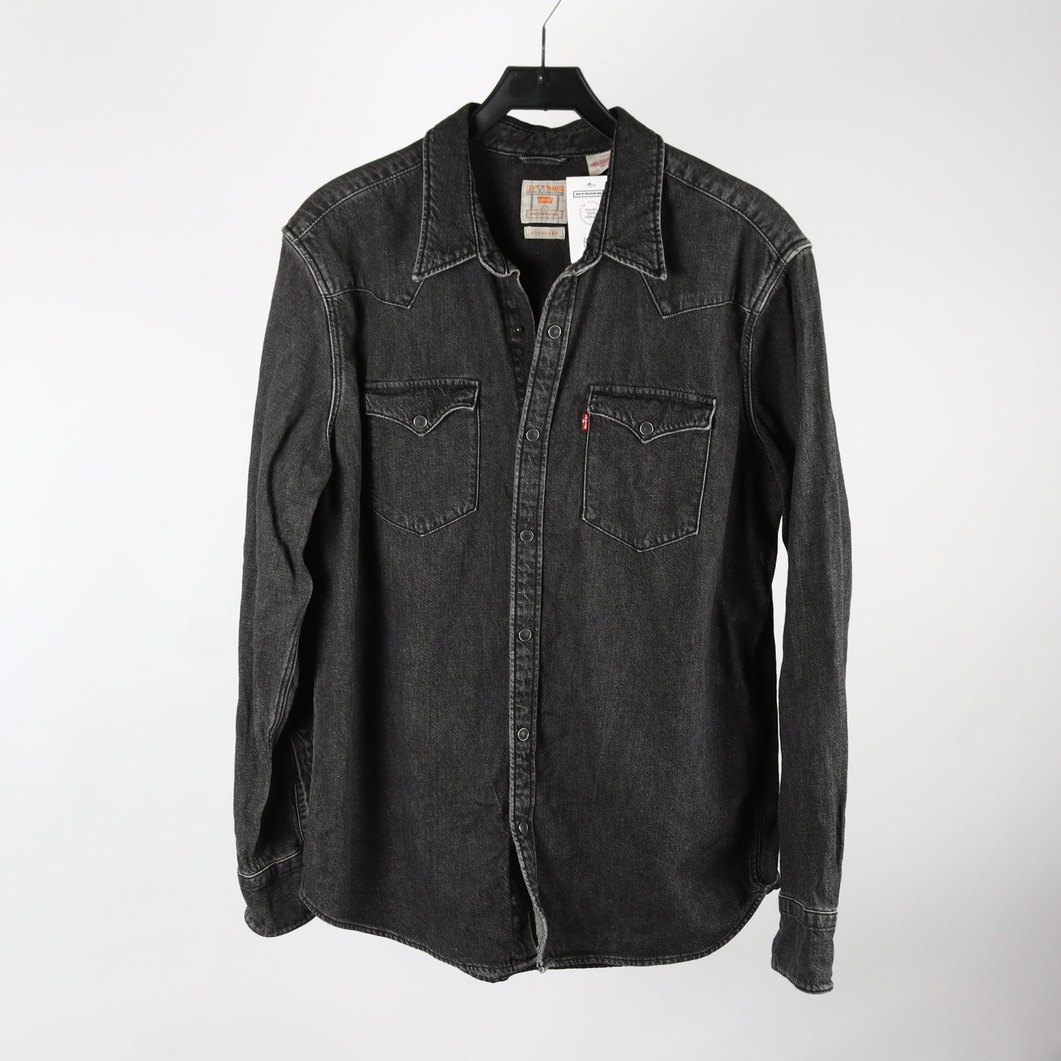 Jeansskjorta, Levis, svart, stl. L