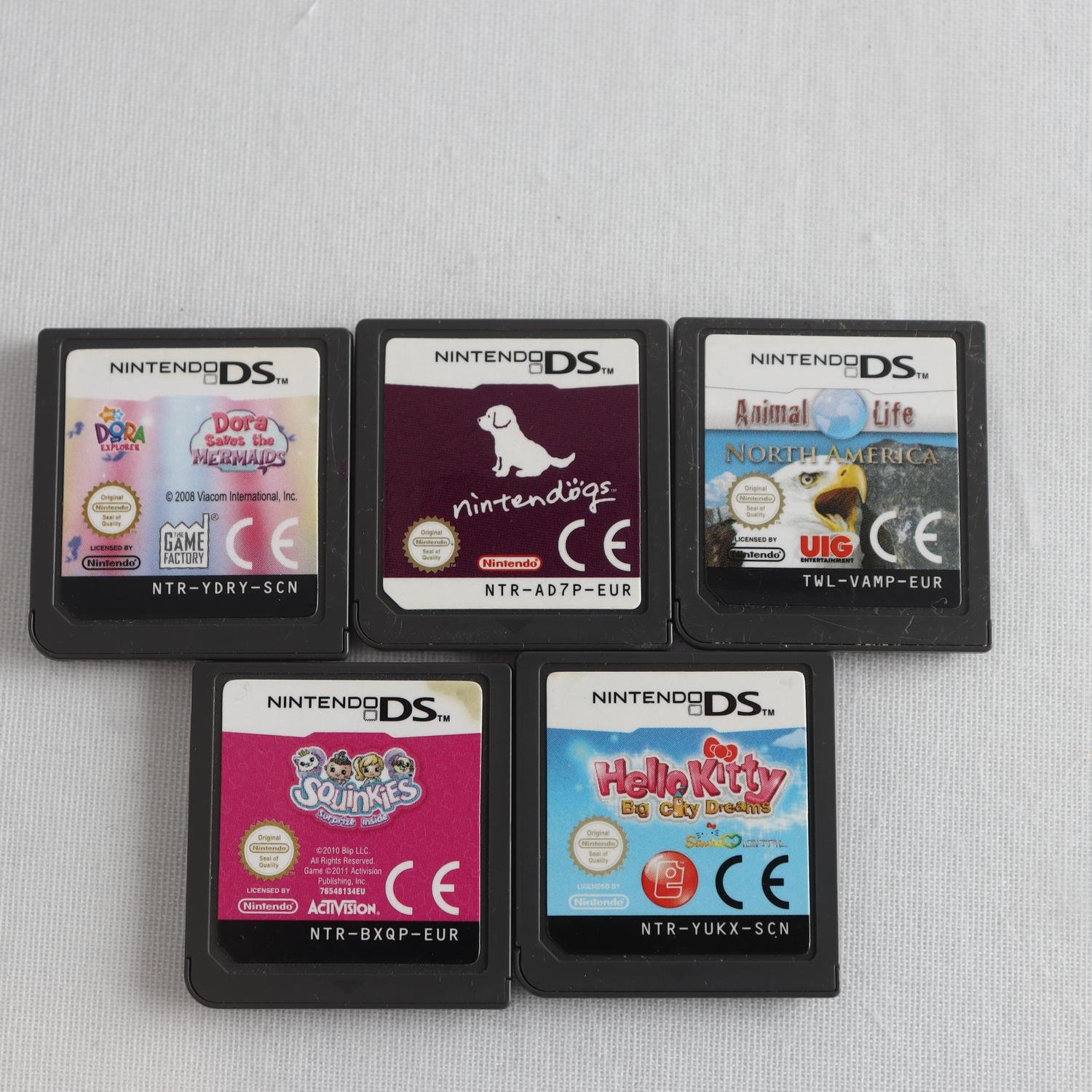 Spel, Nintendo DS, 5 st