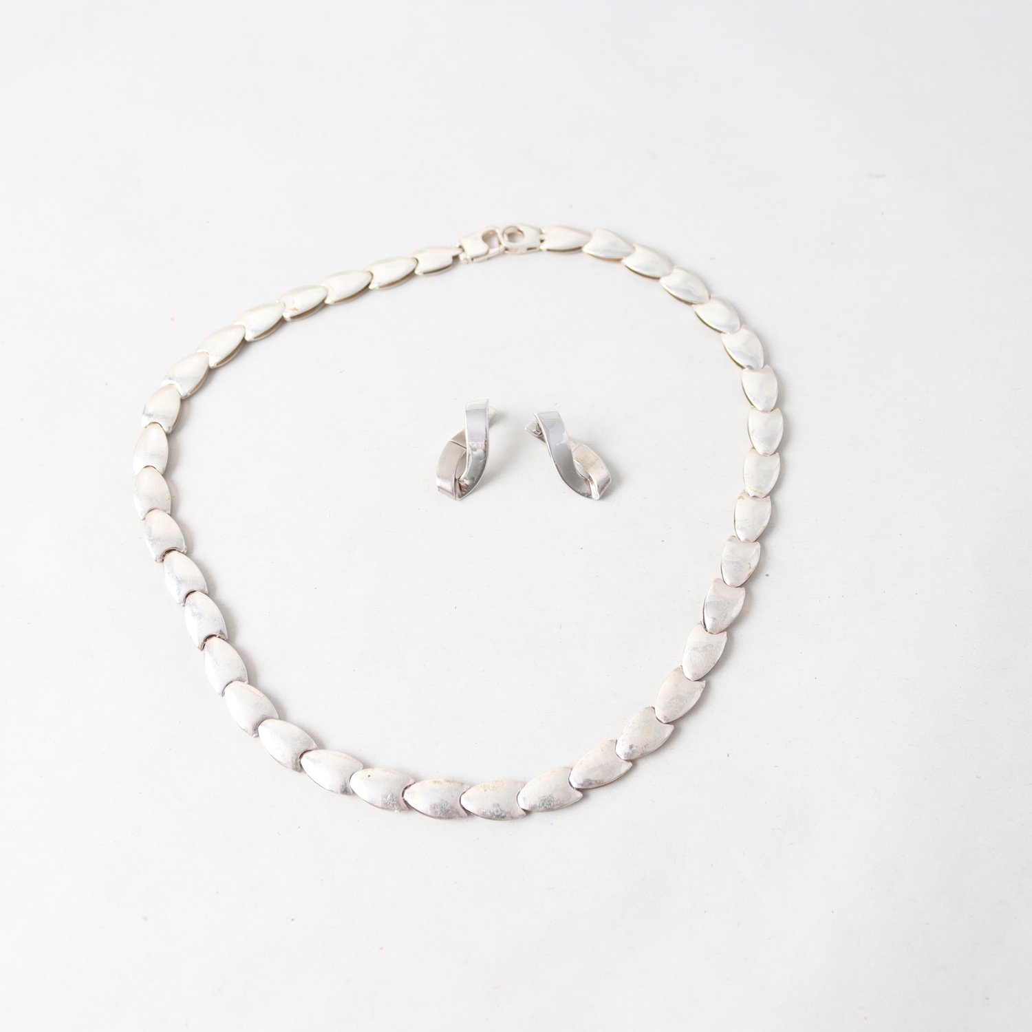 Smyckesset, Silver, Vikt: 28,9 g.