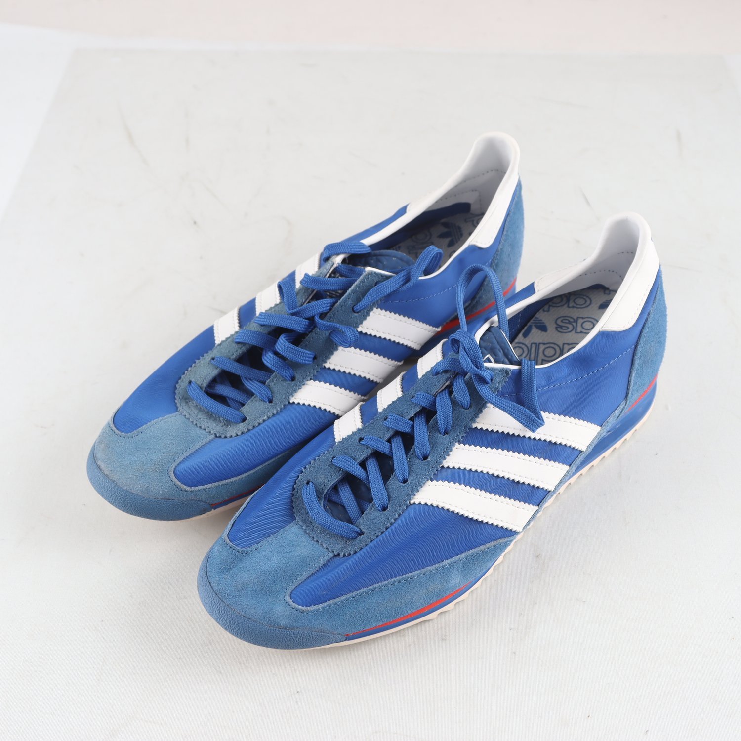 Sneakers, Adidas, blå, mocka, stl. US 8