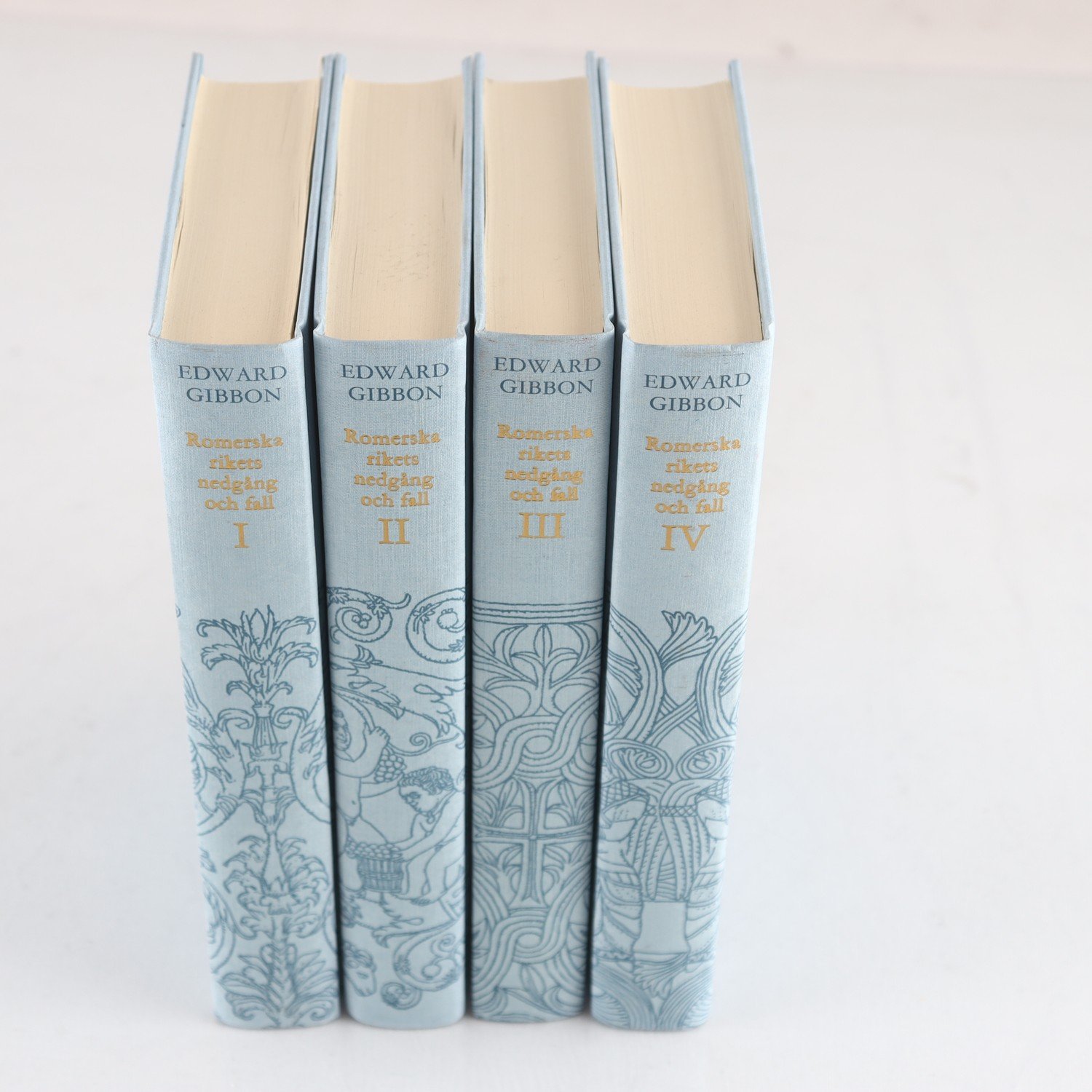 Edward Gibbon, Romerska rikets nedgång och fall, Vol. I-IV