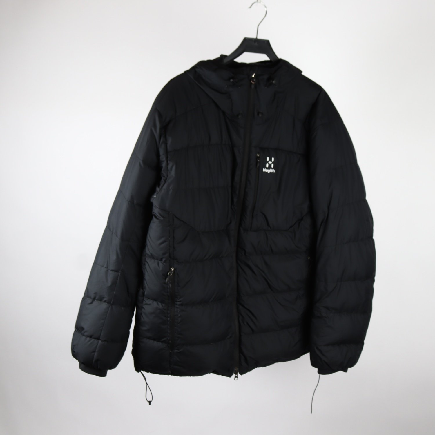 Dunjacka, Haglöfs, svart, stl XL