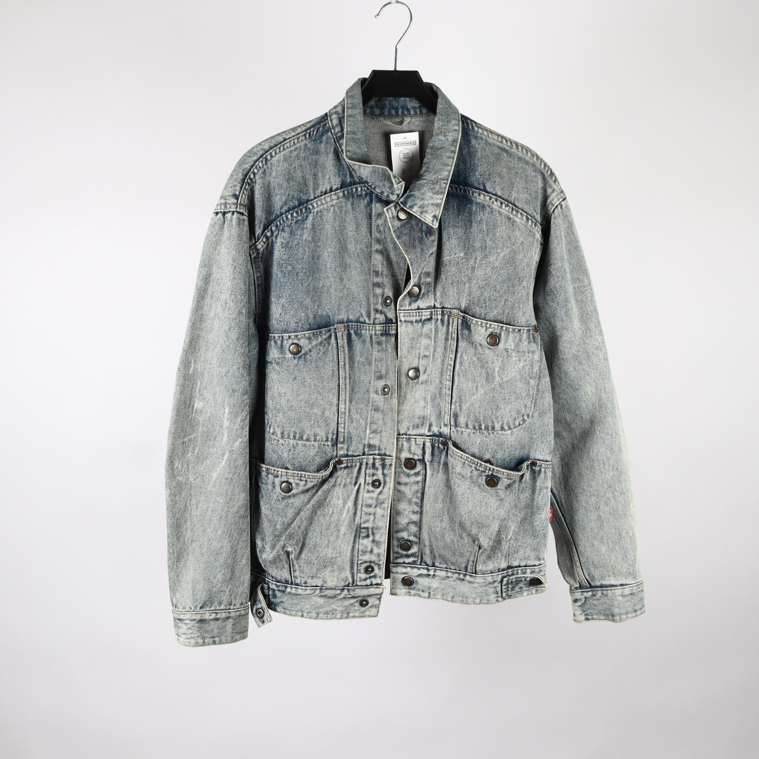 Jeansjacka, blå, stl. C185