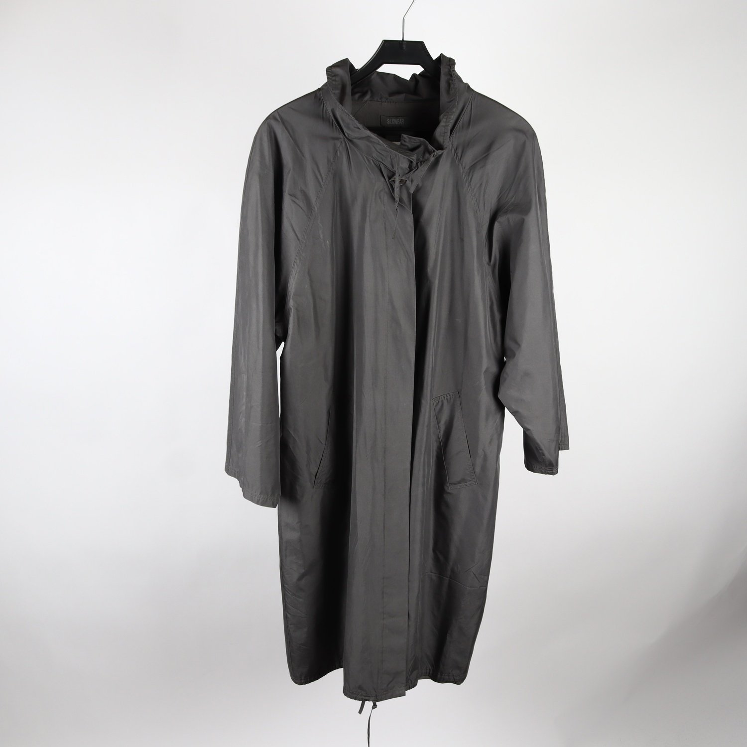 Sommarkappa, Silkwear, grå, silke, stl. L