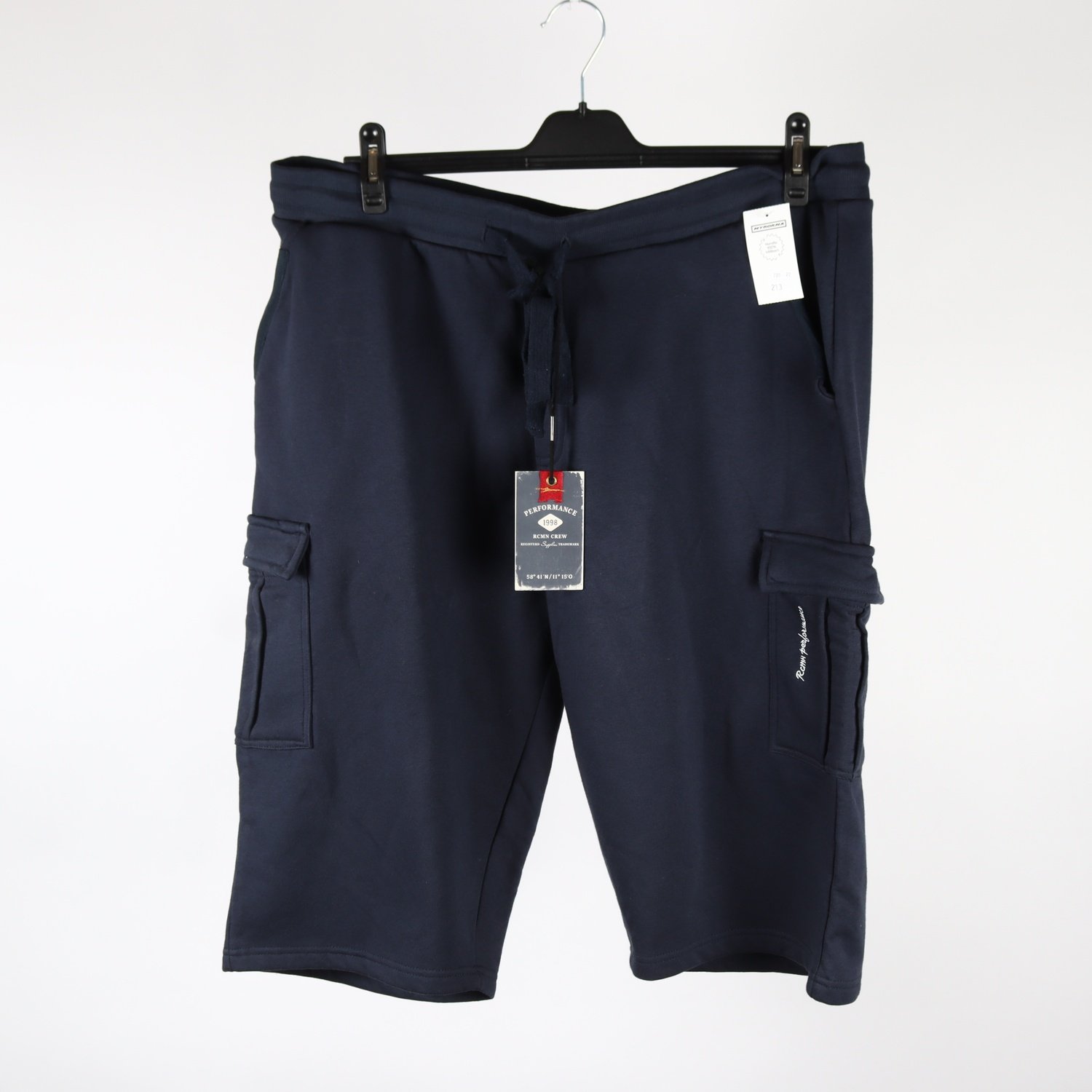 Shorts, Performance, blå, stl. 4XL