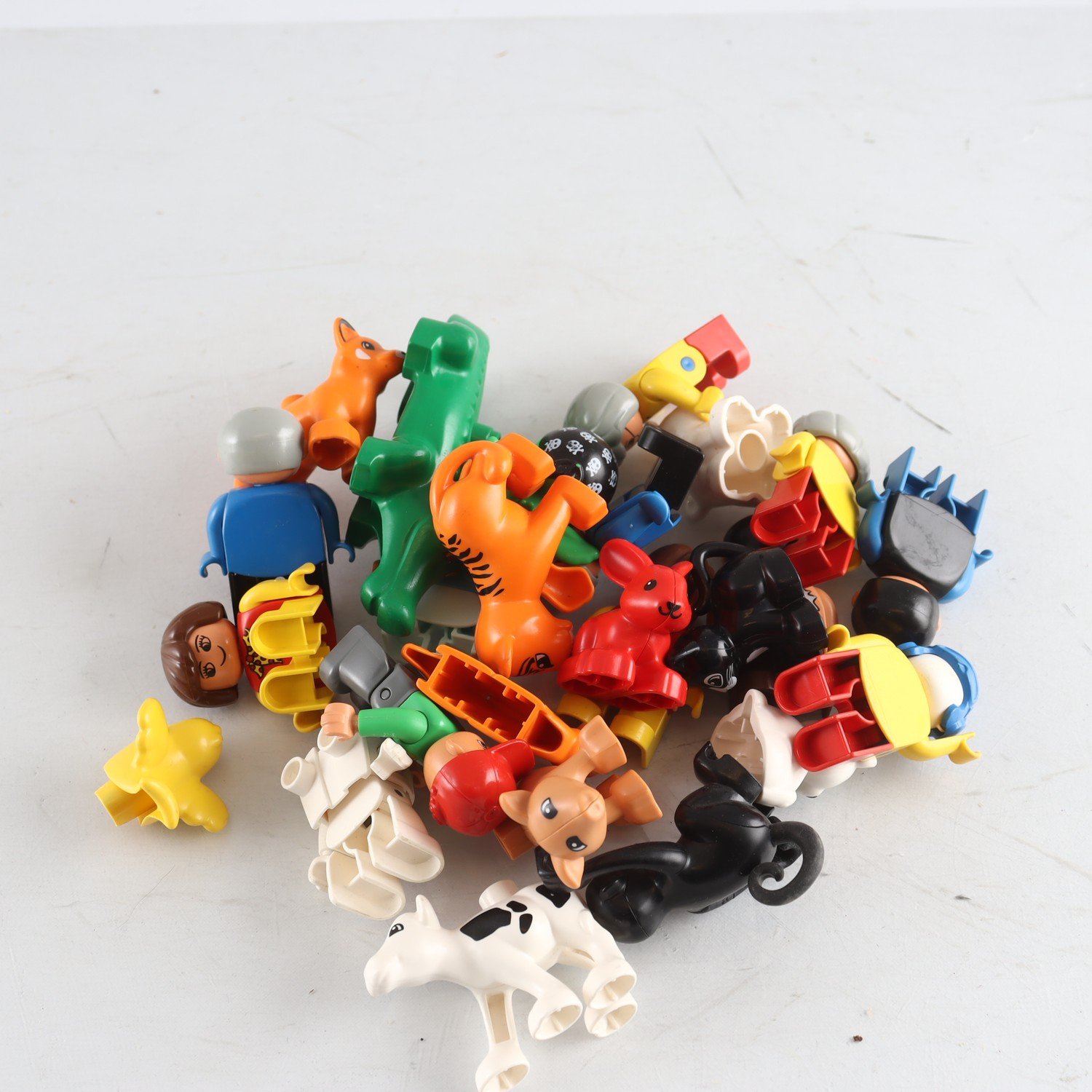 Lego, Duplo figurer, blandat.