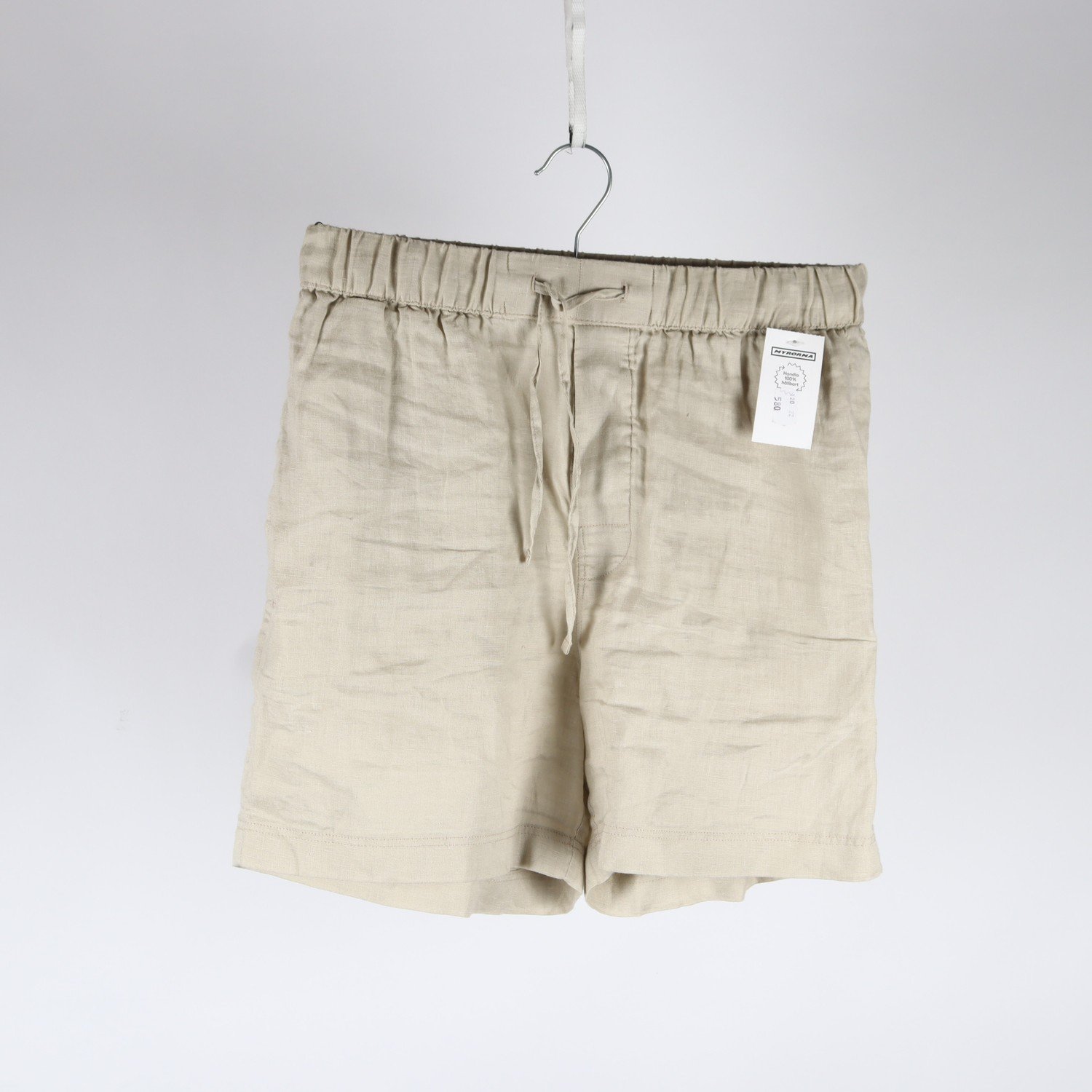 Shorts, Arket, beige, lin, stl. S
