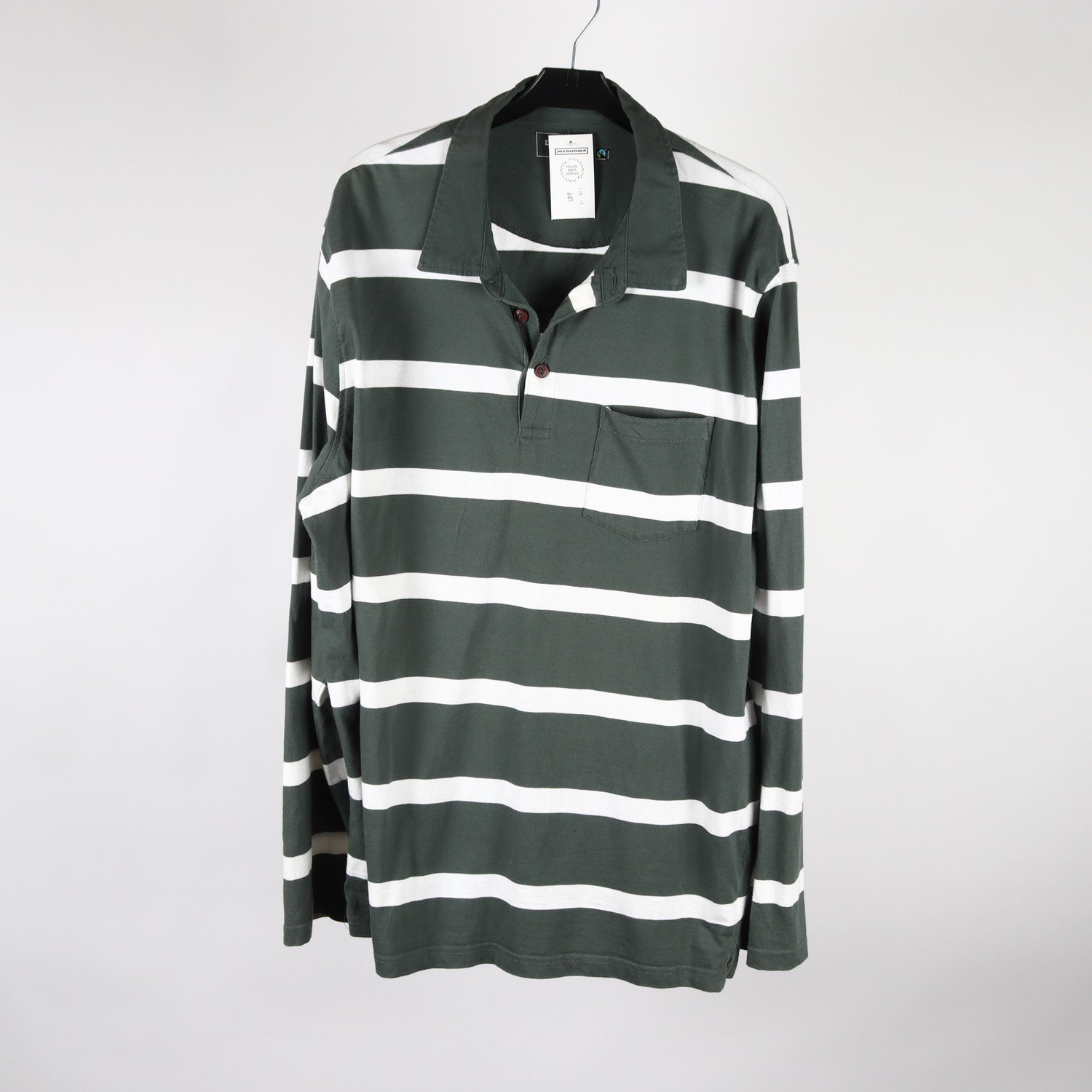 Tröja, Dressmann, grön, vit, stl. 3XL