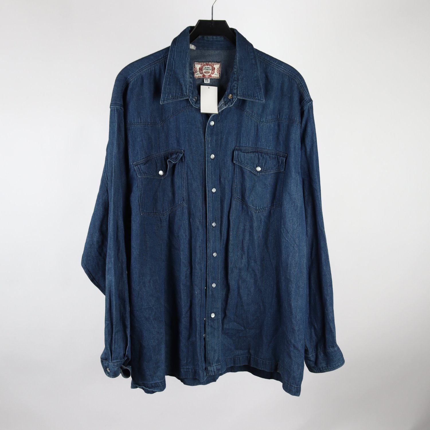 Jeansskjorta, Jeans Power, blå, stl. XXL
