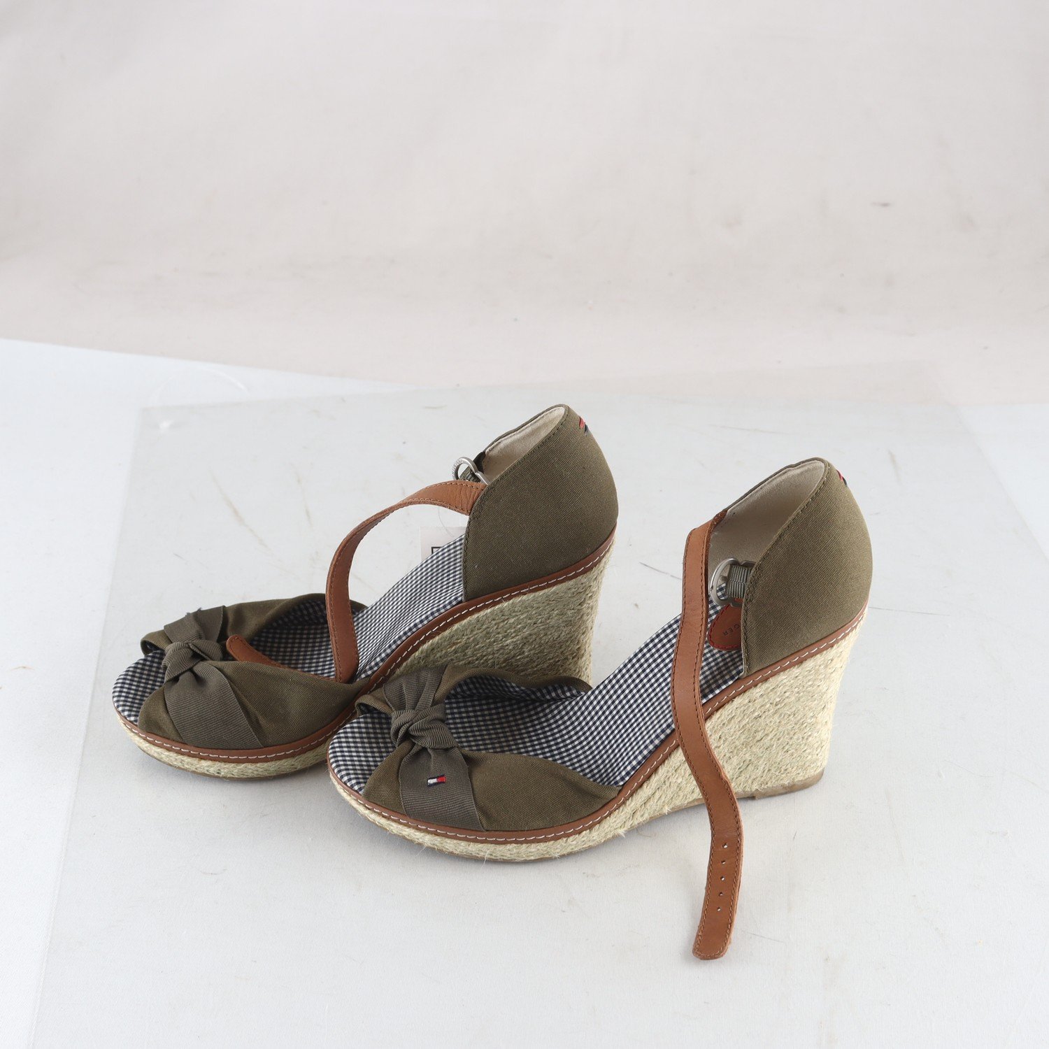 Espadrillos med kilklack, Tommy Hilfiger, stl. 40