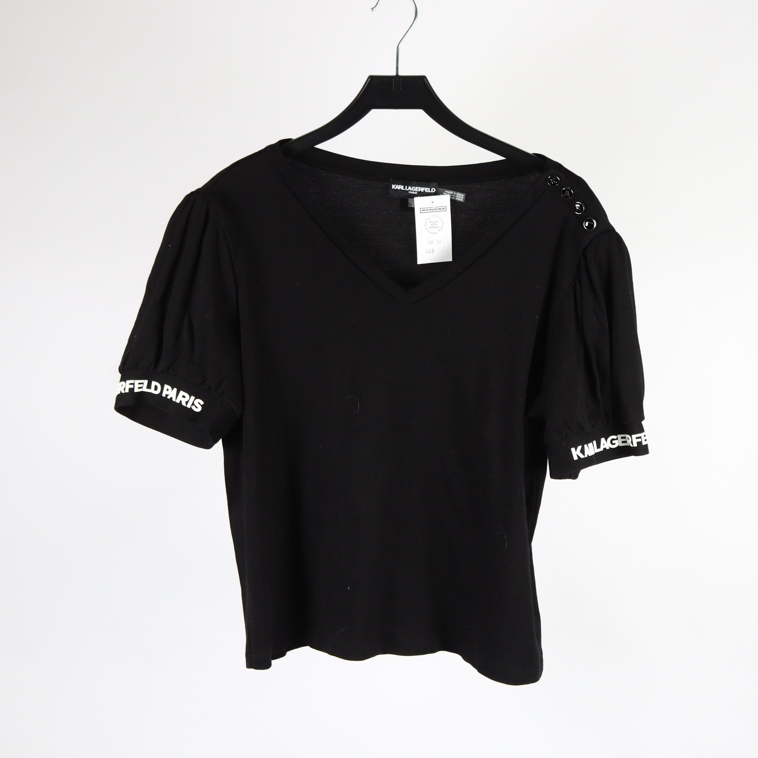 Tröja, Karl Lagerfeld, svart, stl. L