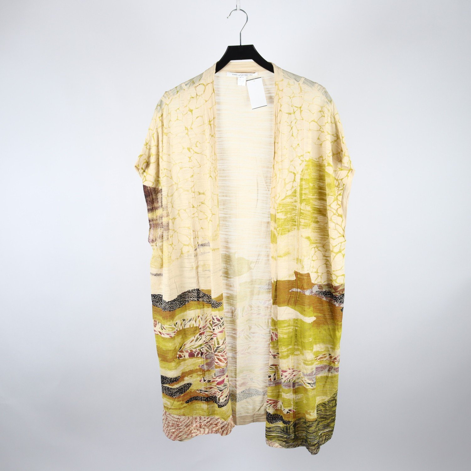 Kaftan, Diane von Furstenberg, mönstrad, stl. M
