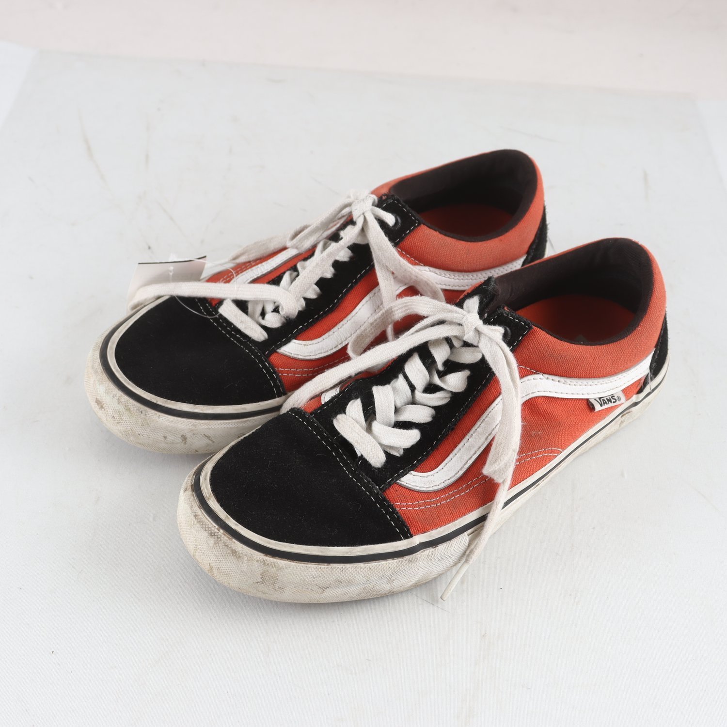 Sneakers, Vans, orange, svart, stl. 42
