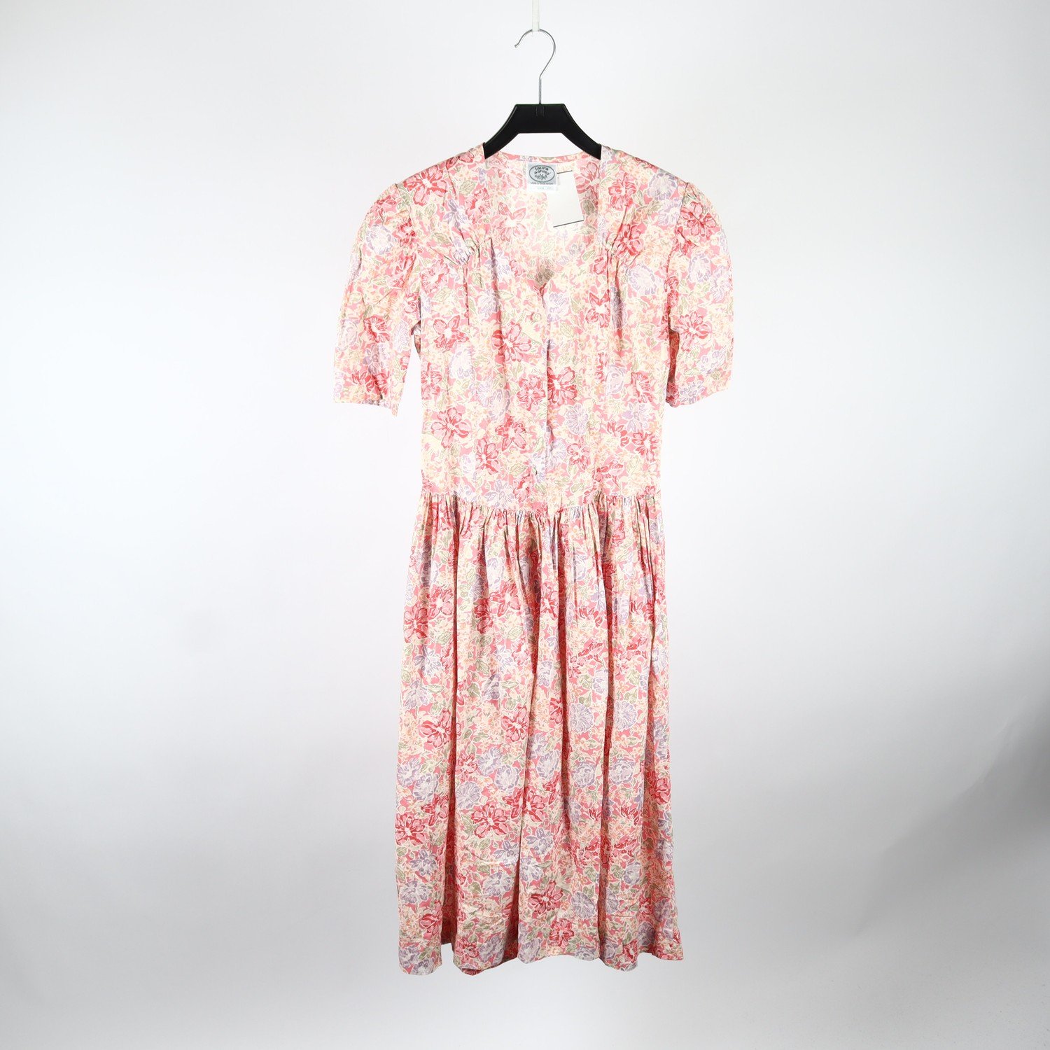 Klänning, Laura Ashley, mönstrad, stl. 36