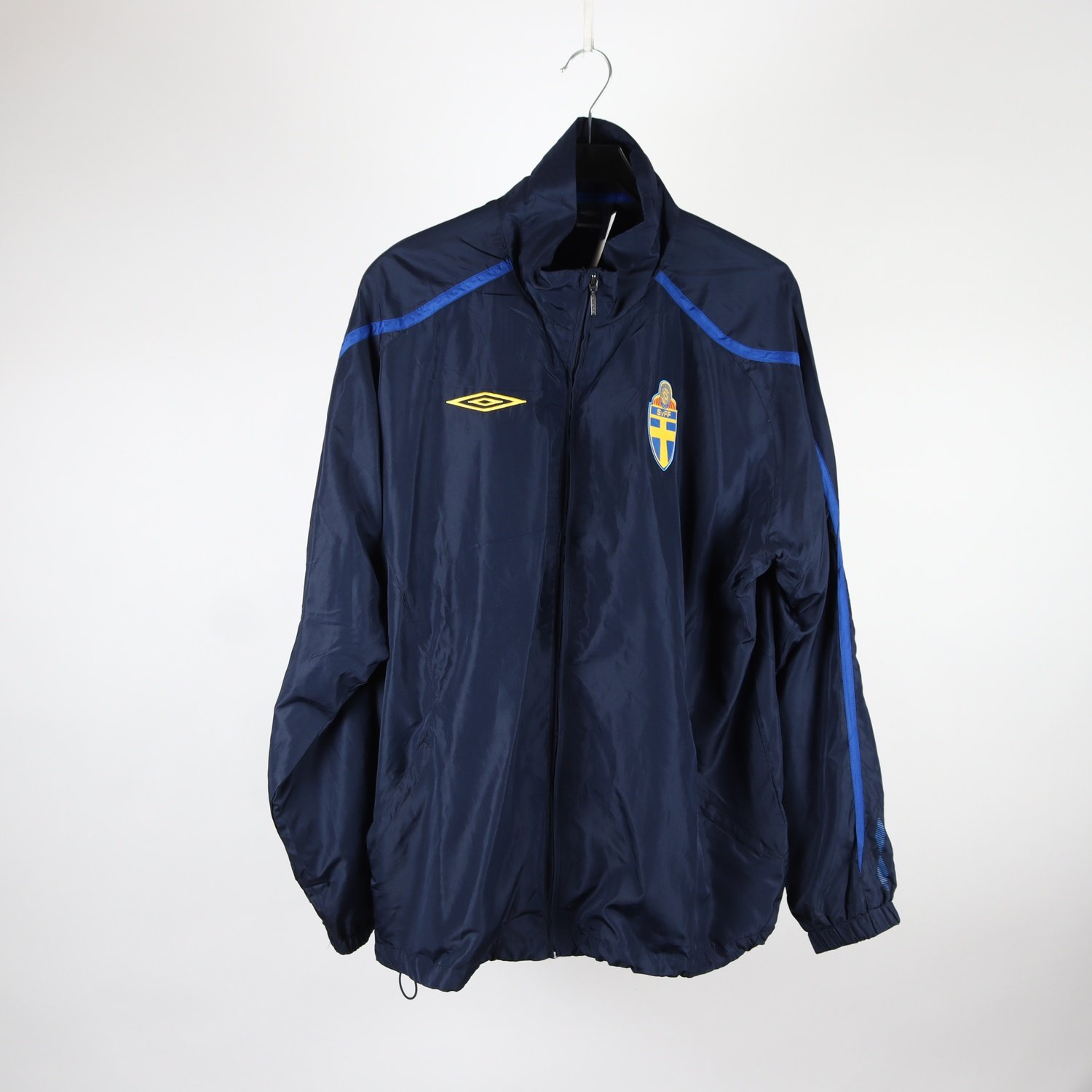 Sportjacka, Umbro, Svenska Fotbolls Förbundet, blå, stl. XXL