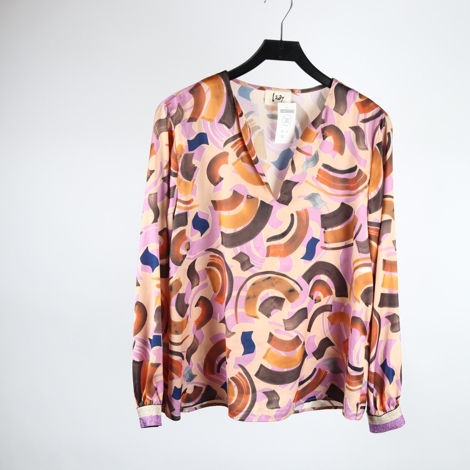 Blus, Isay, mönstrad, stl. XL
