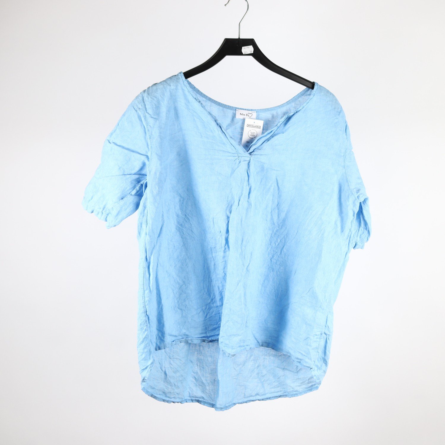 Blus, Mix By, blå stl ca. M/L