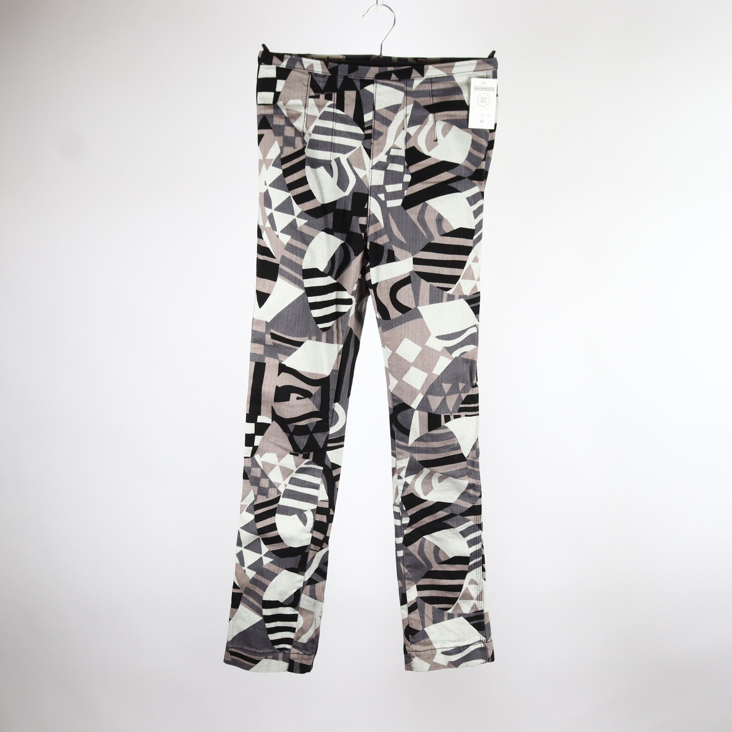Byxor, Acne Jeans, mönstrad, stl. 38