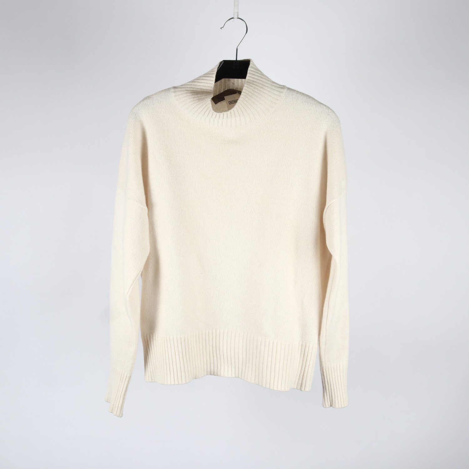 Tröja, Hallhuber, vit, cashmere, stl. 38