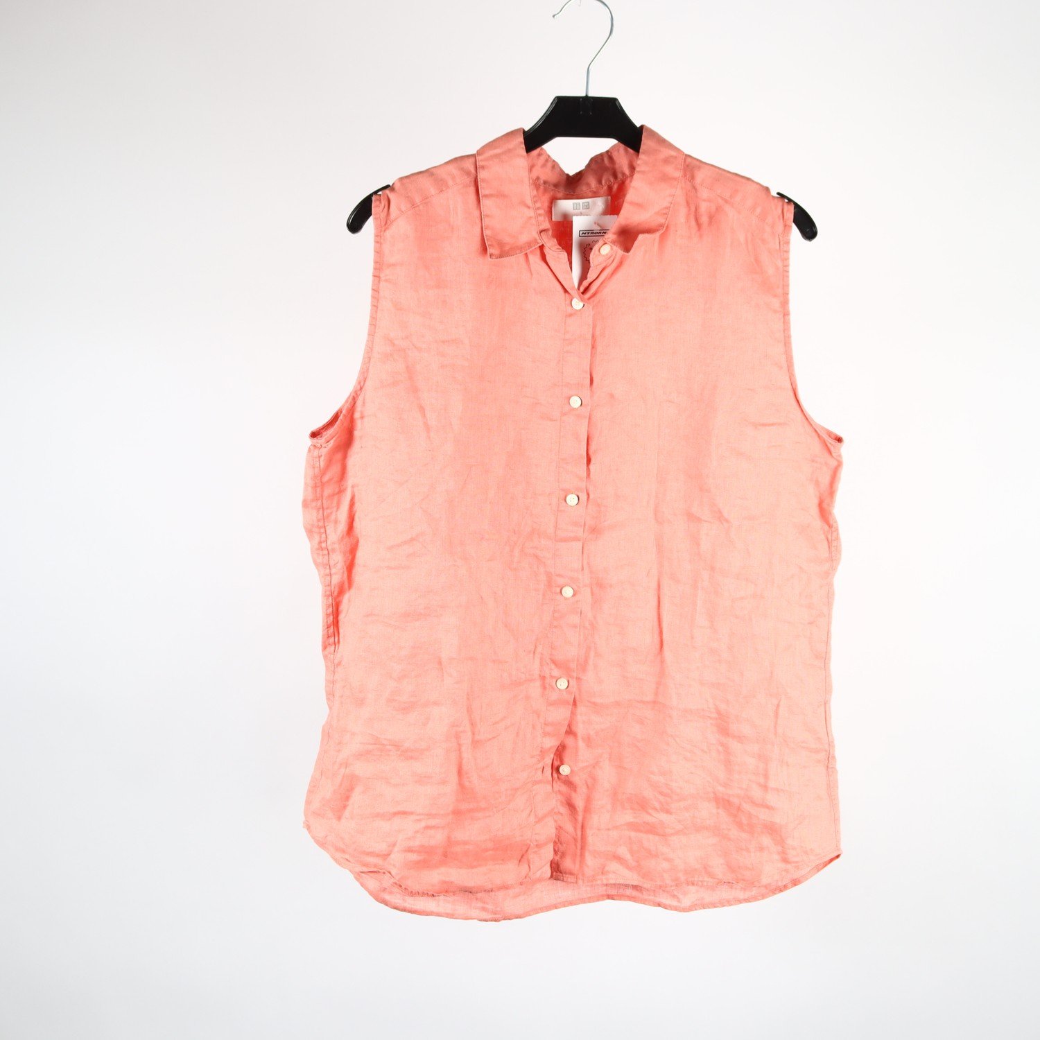 Linne, Uniqlo, korall, stl. L