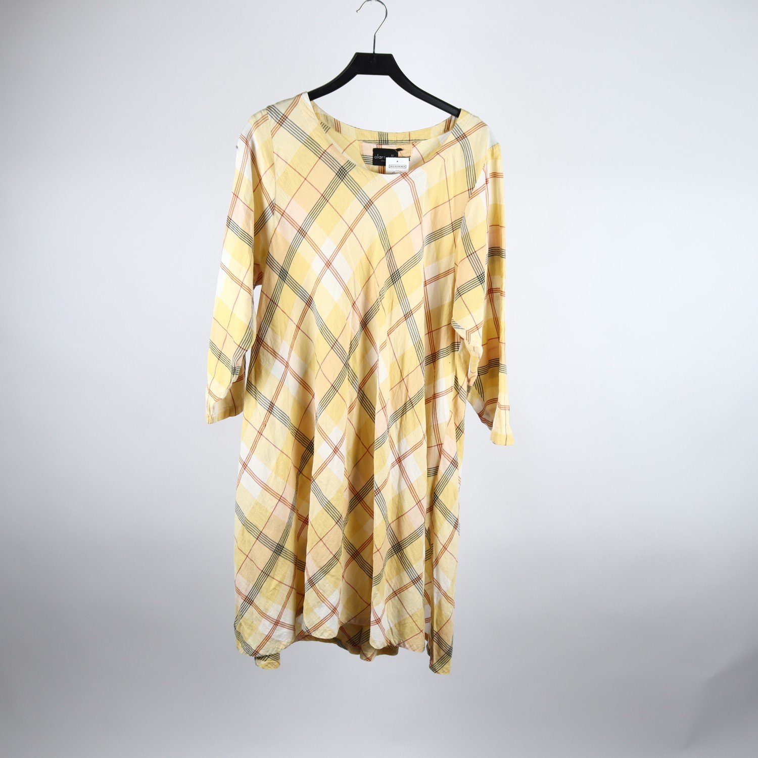 Klänning, Olar Ulla, flerfärgad, rutig, stl ca. M/L