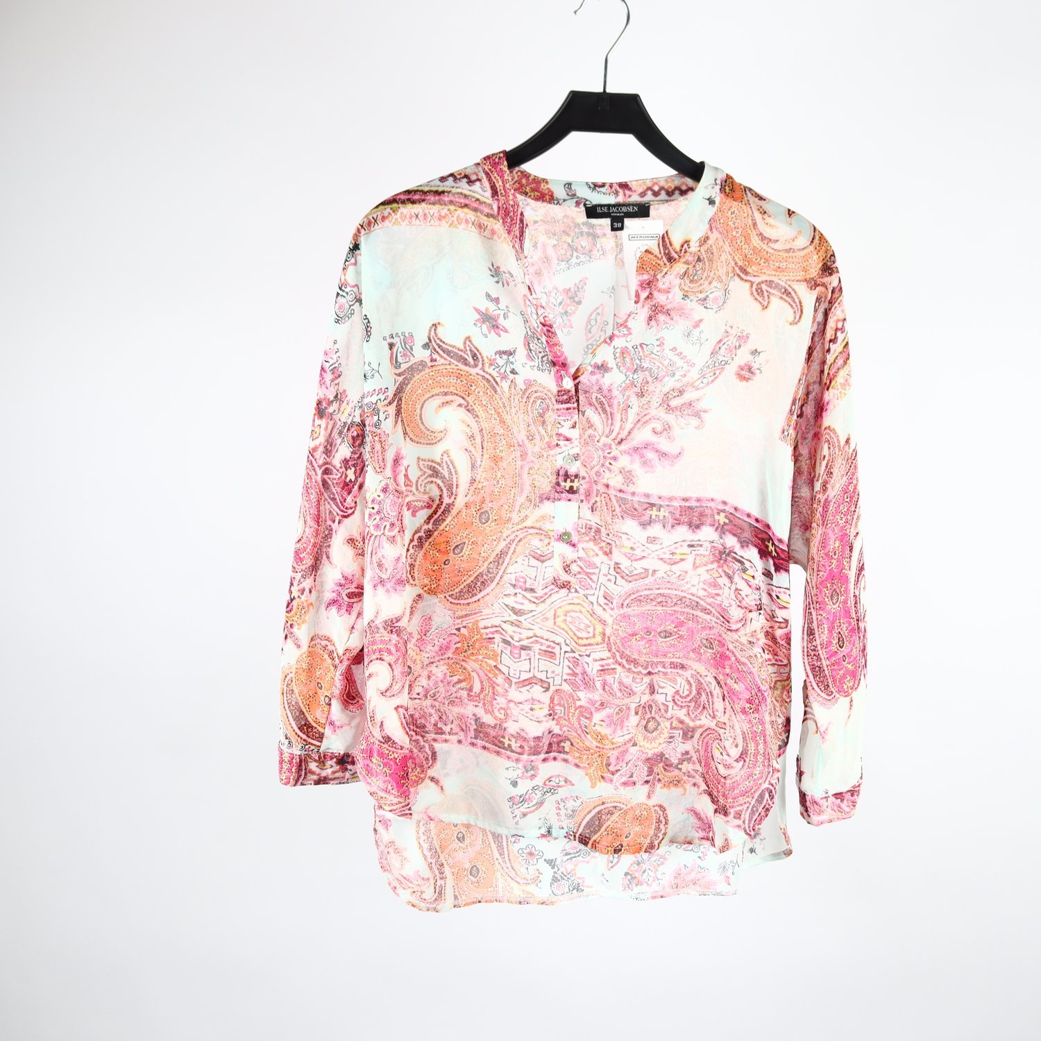Blus, Ilse Jacobsen, mönstrad, stl. 38